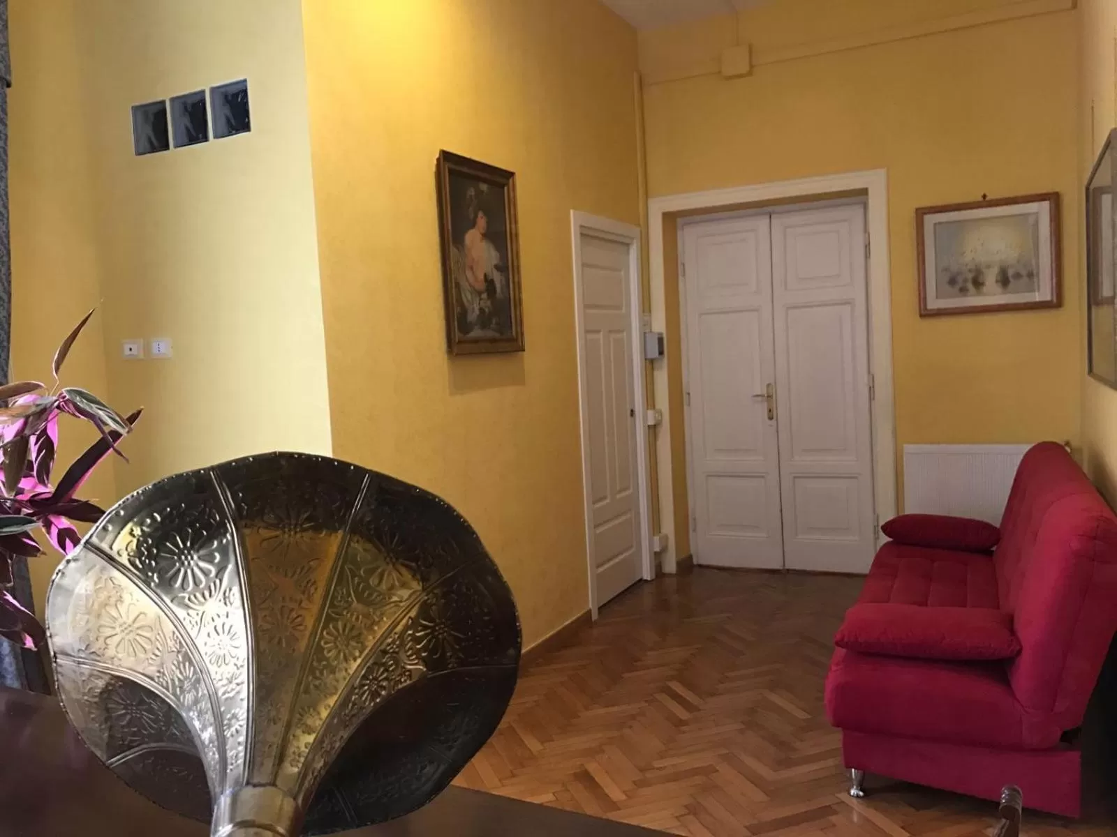 Living room in La Breccia A Porta Pia