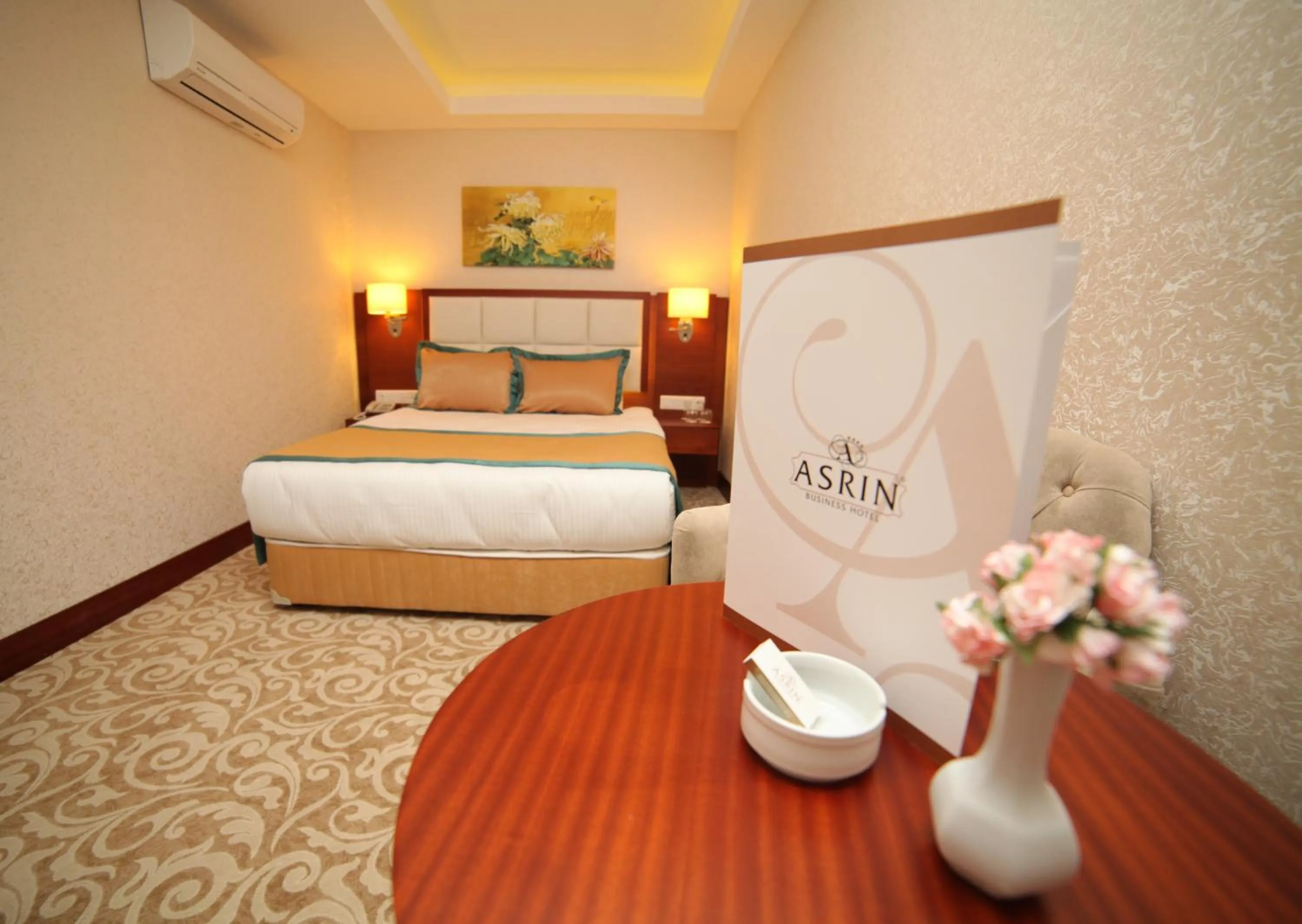 Bed in Asrin Business Hotel Kızılay