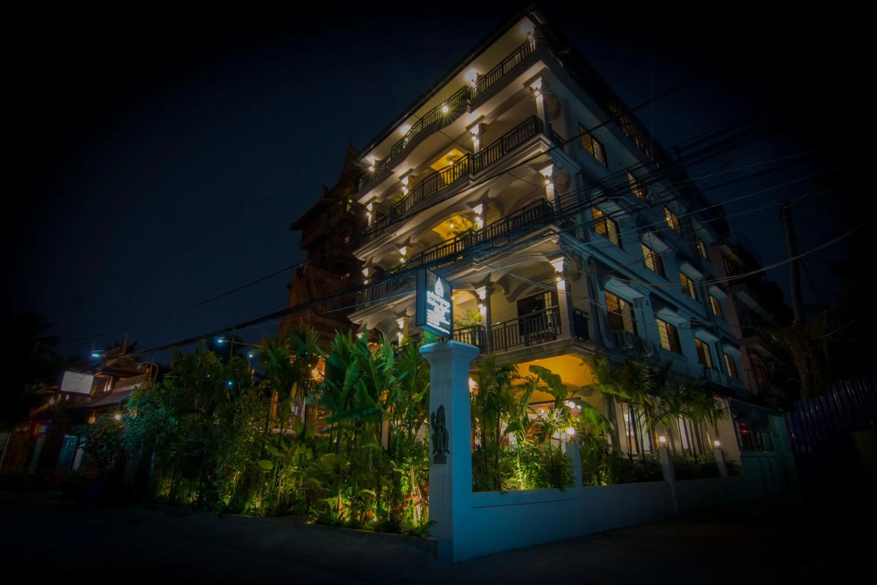 Property building in Bokre Angkor Hostel