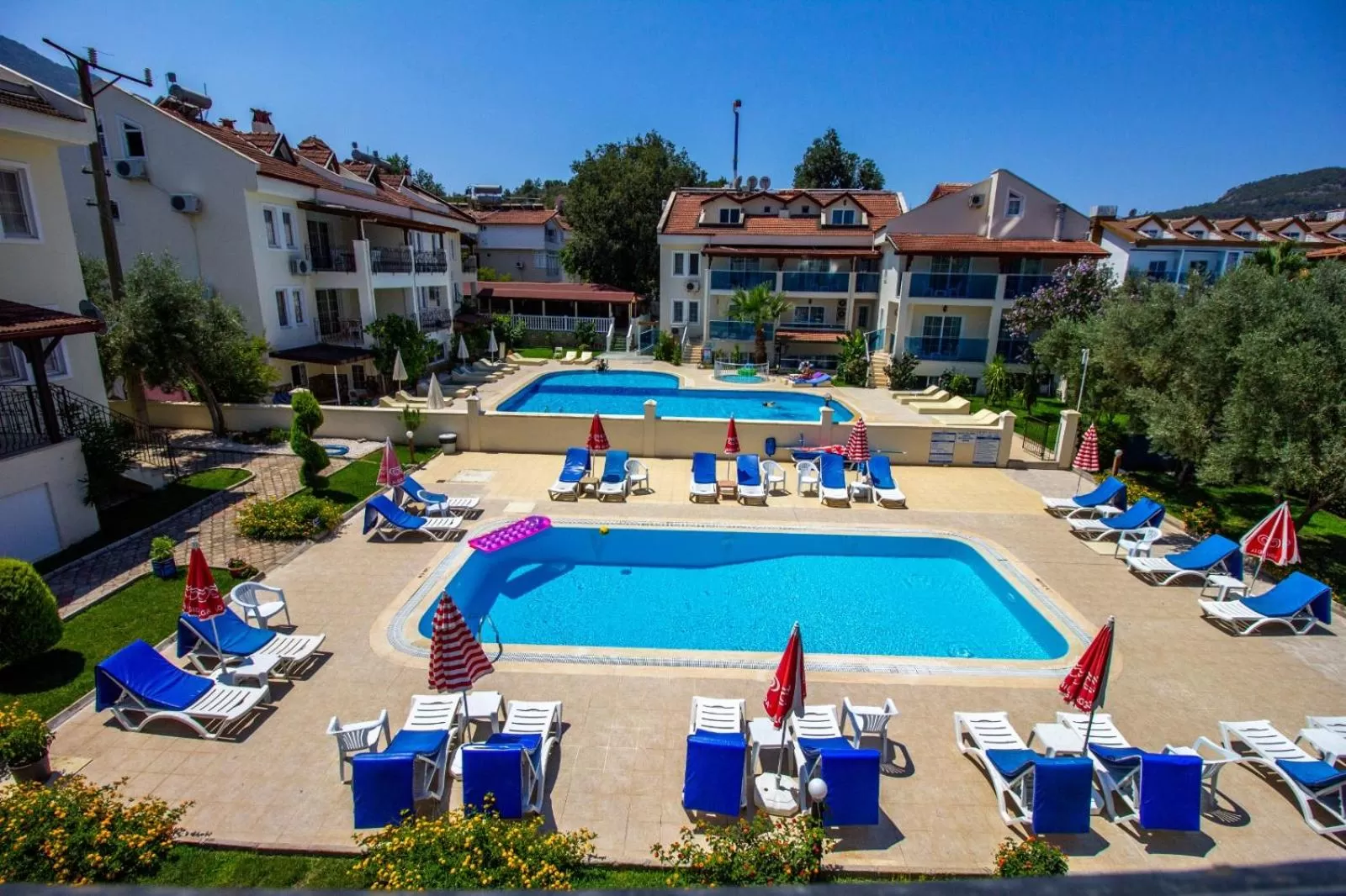 Bird's eye view in Tayfun Apart Hotel