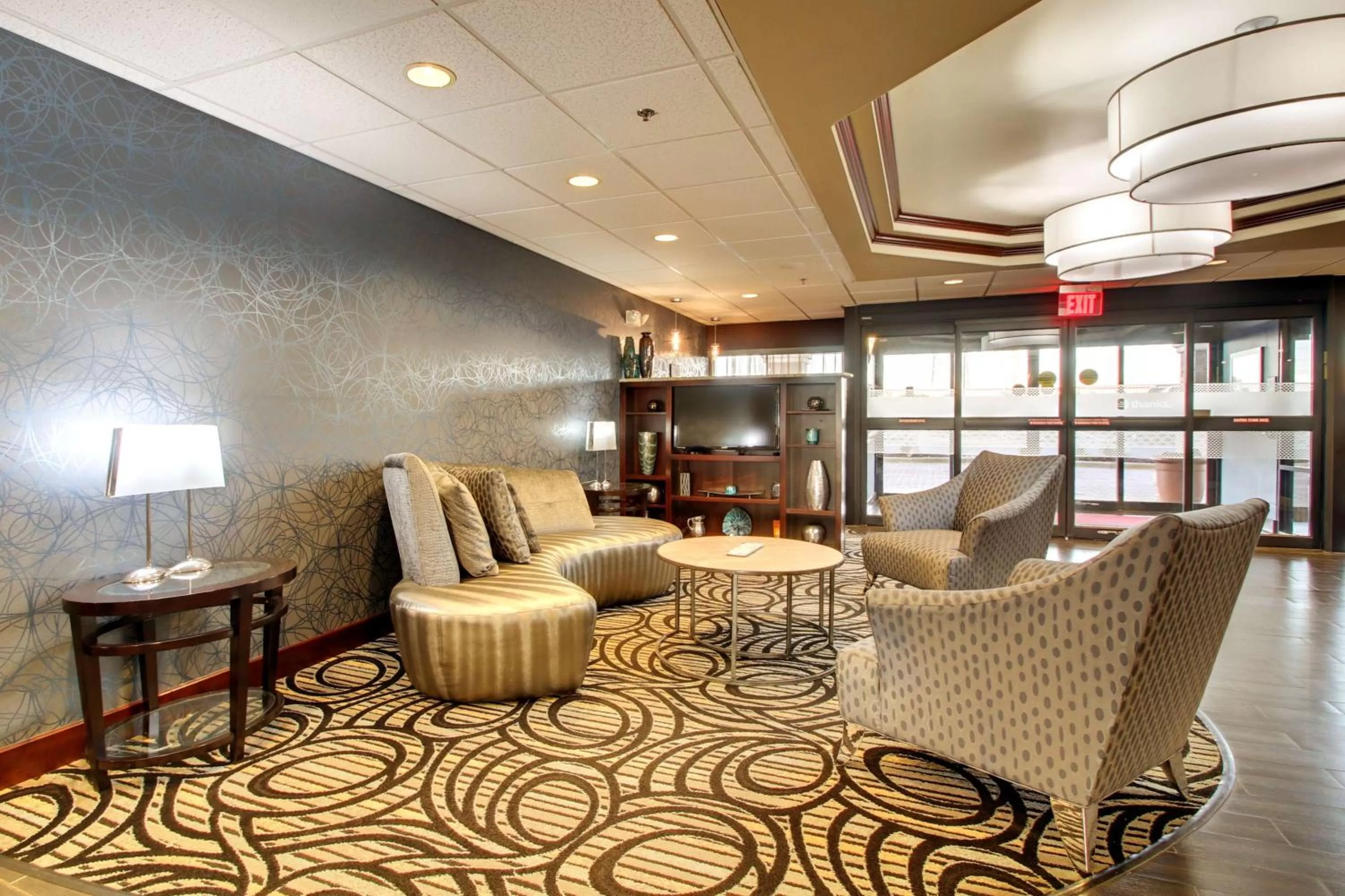 Lobby or reception in Hampton Inn Rolla