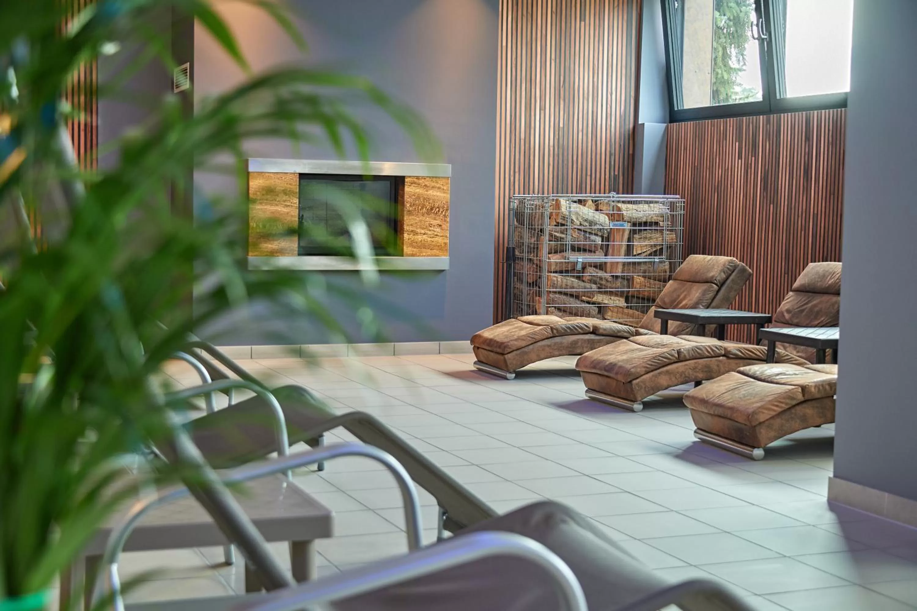 Sauna in 24Seven Hotel Schwabach