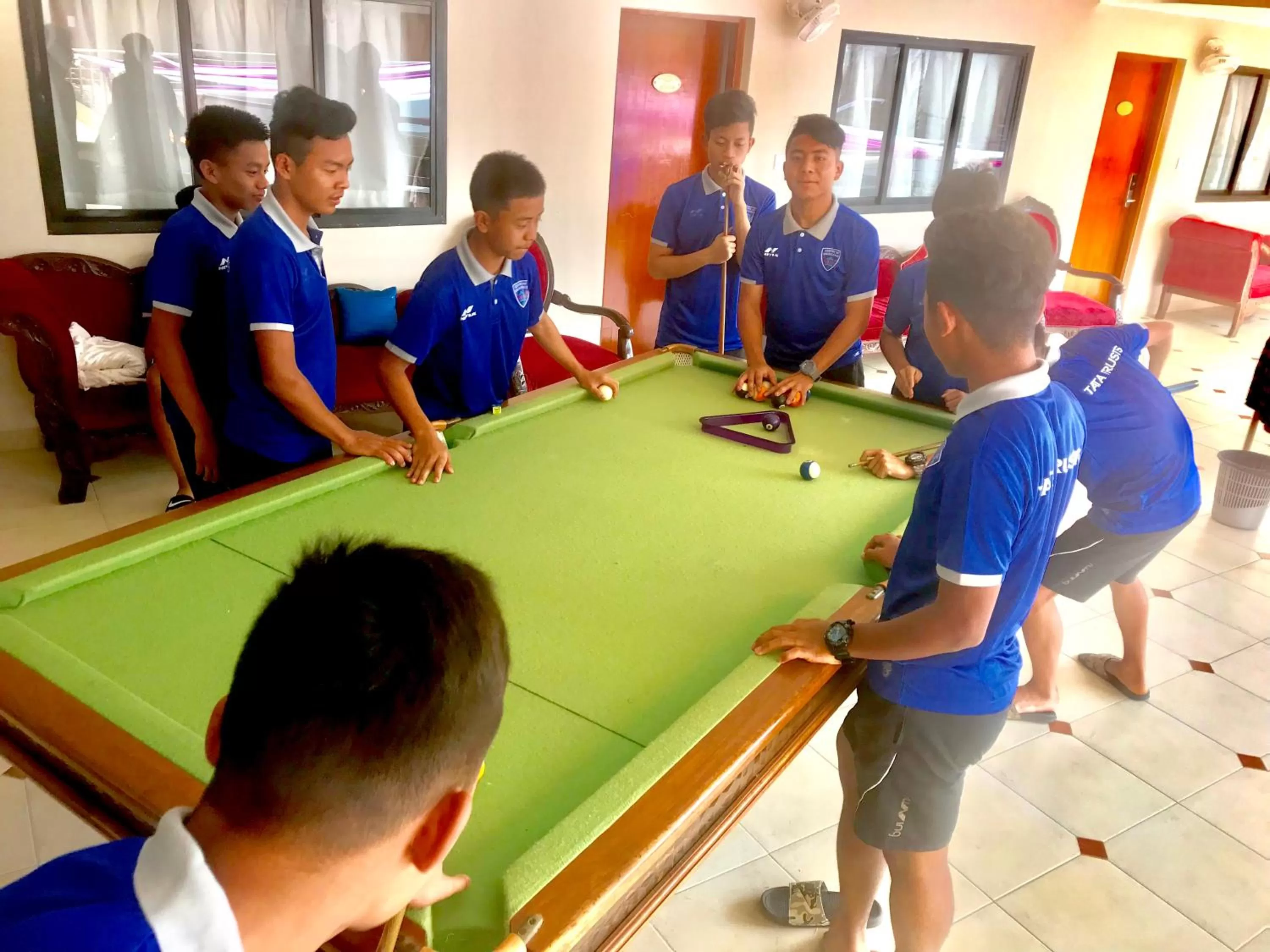 People in The Center Court Resort & Spa