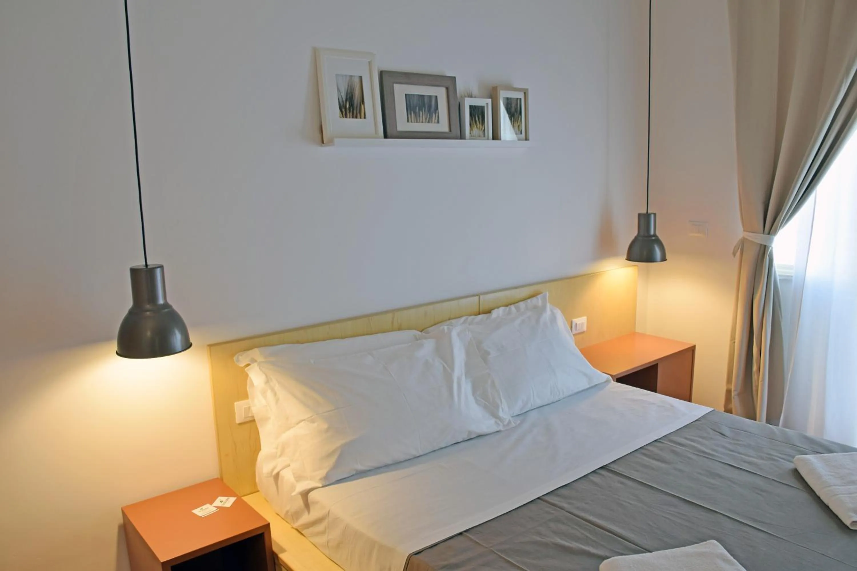 Bed in Bio Hotel Palermo