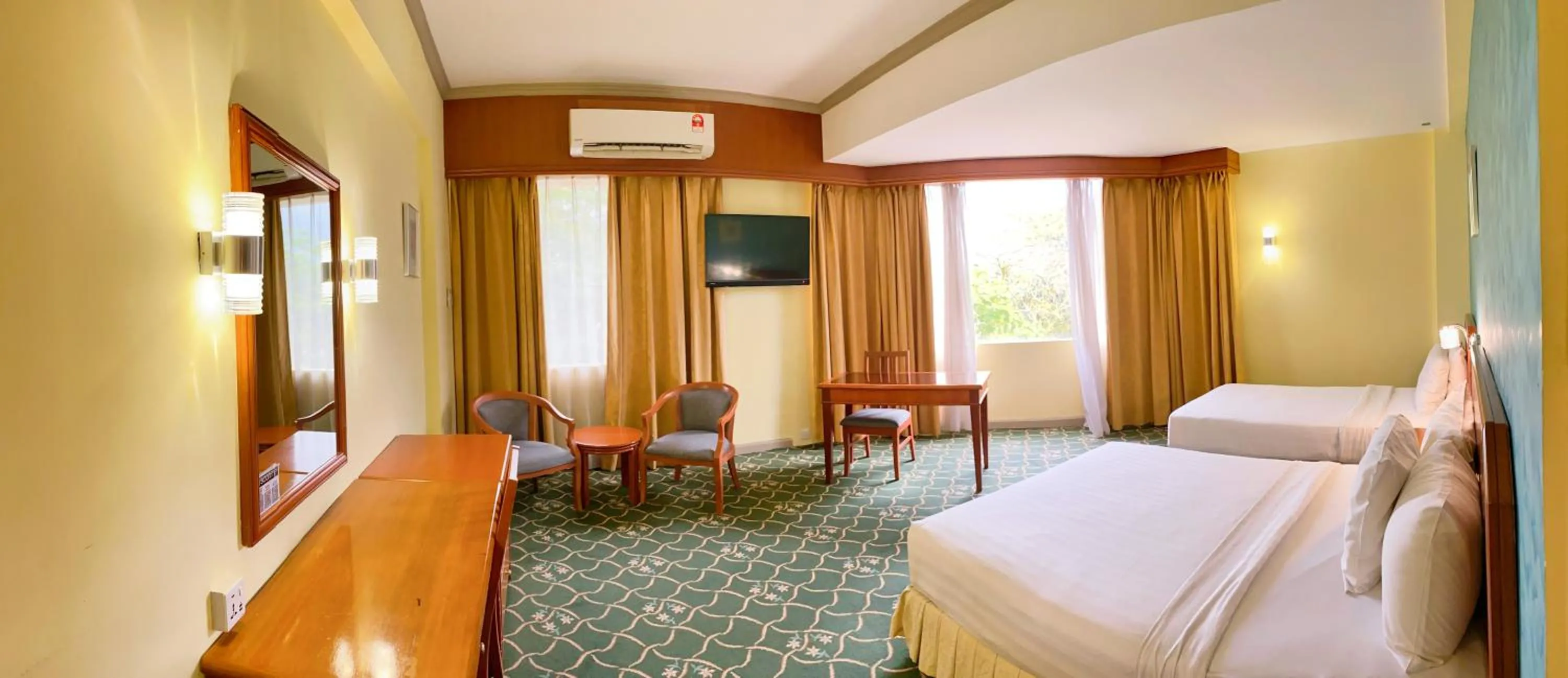 Bed in Hotel Sandakan