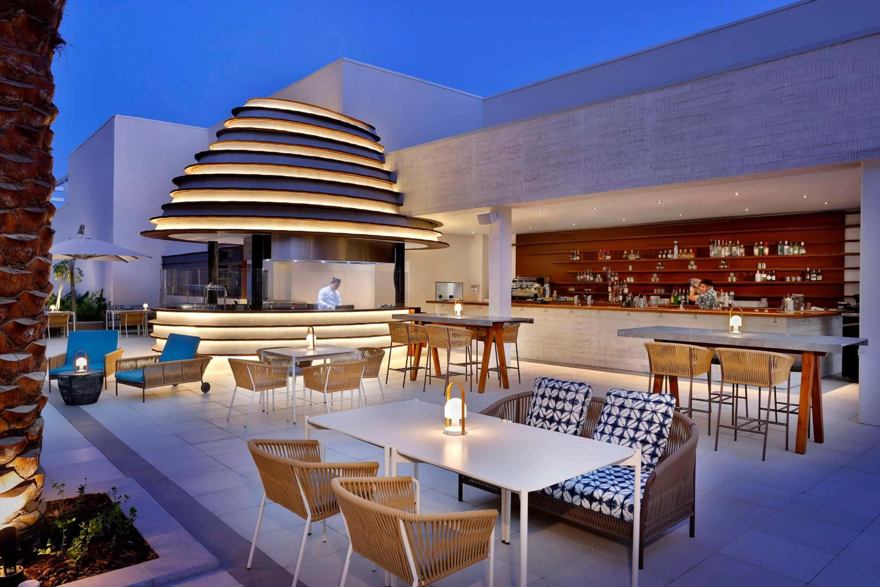 Restaurant/places to eat in Hilton Abu Dhabi Yas Island