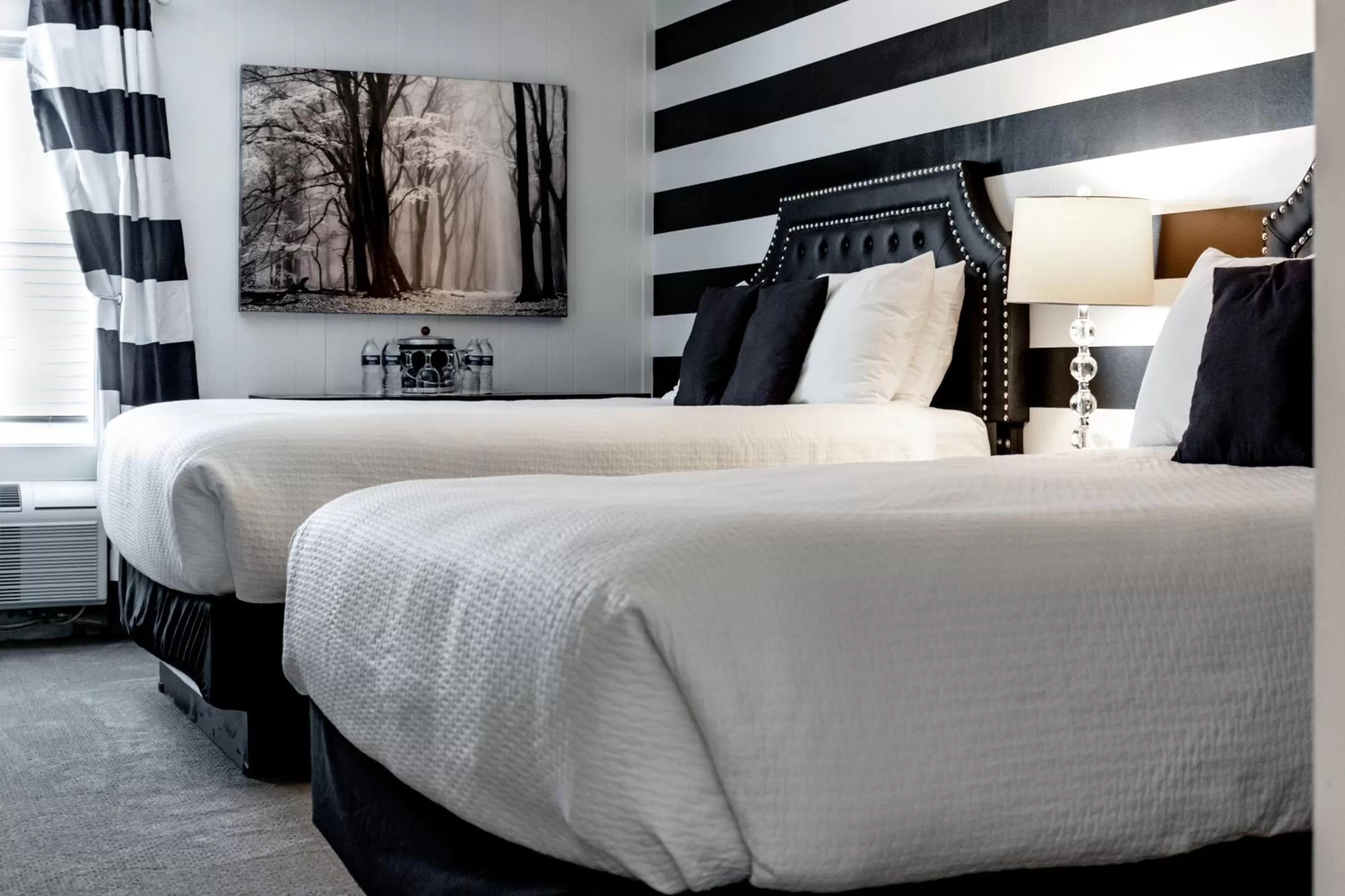 Bed in Hotel Frankfort & Restaurant