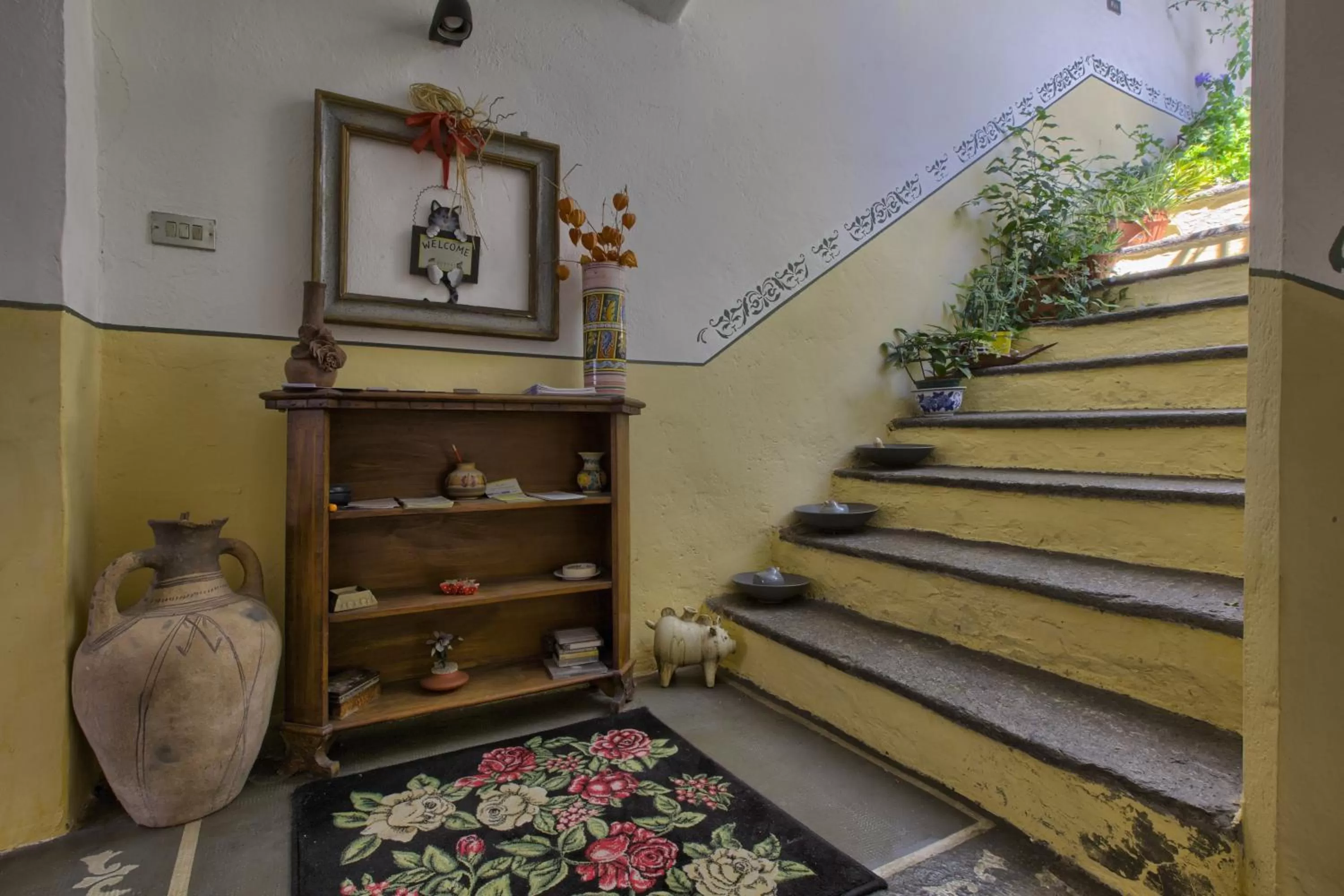 Decorative detail in B&B La Rampichina