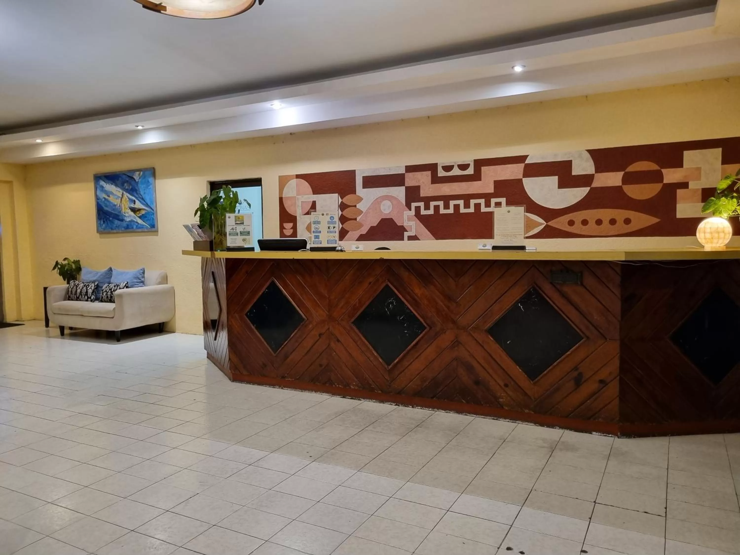 Lobby or reception in Hotel Plaza Cozumel