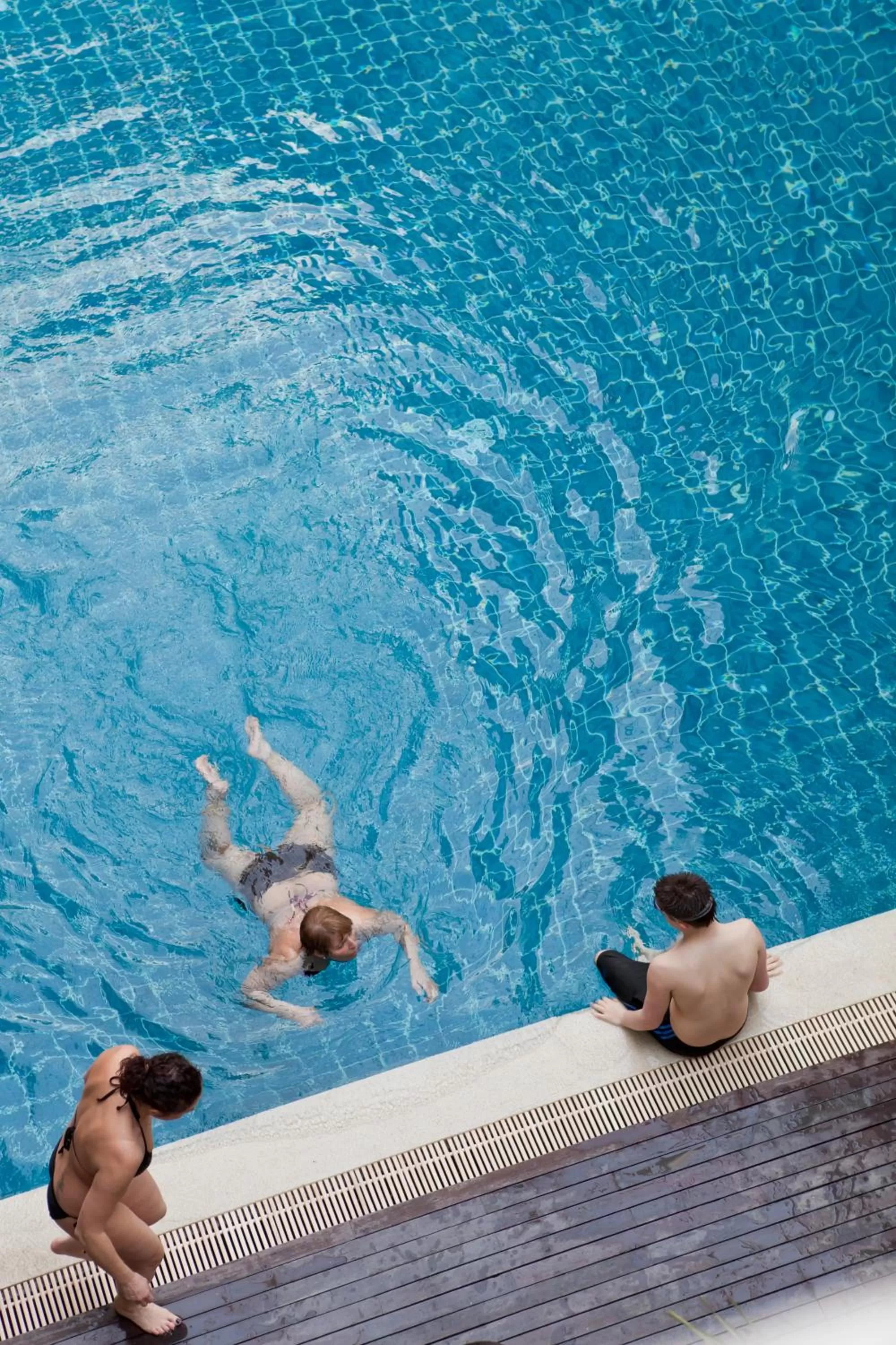 Swimming pool in Trang Hotel Bangkok - SHA Plus