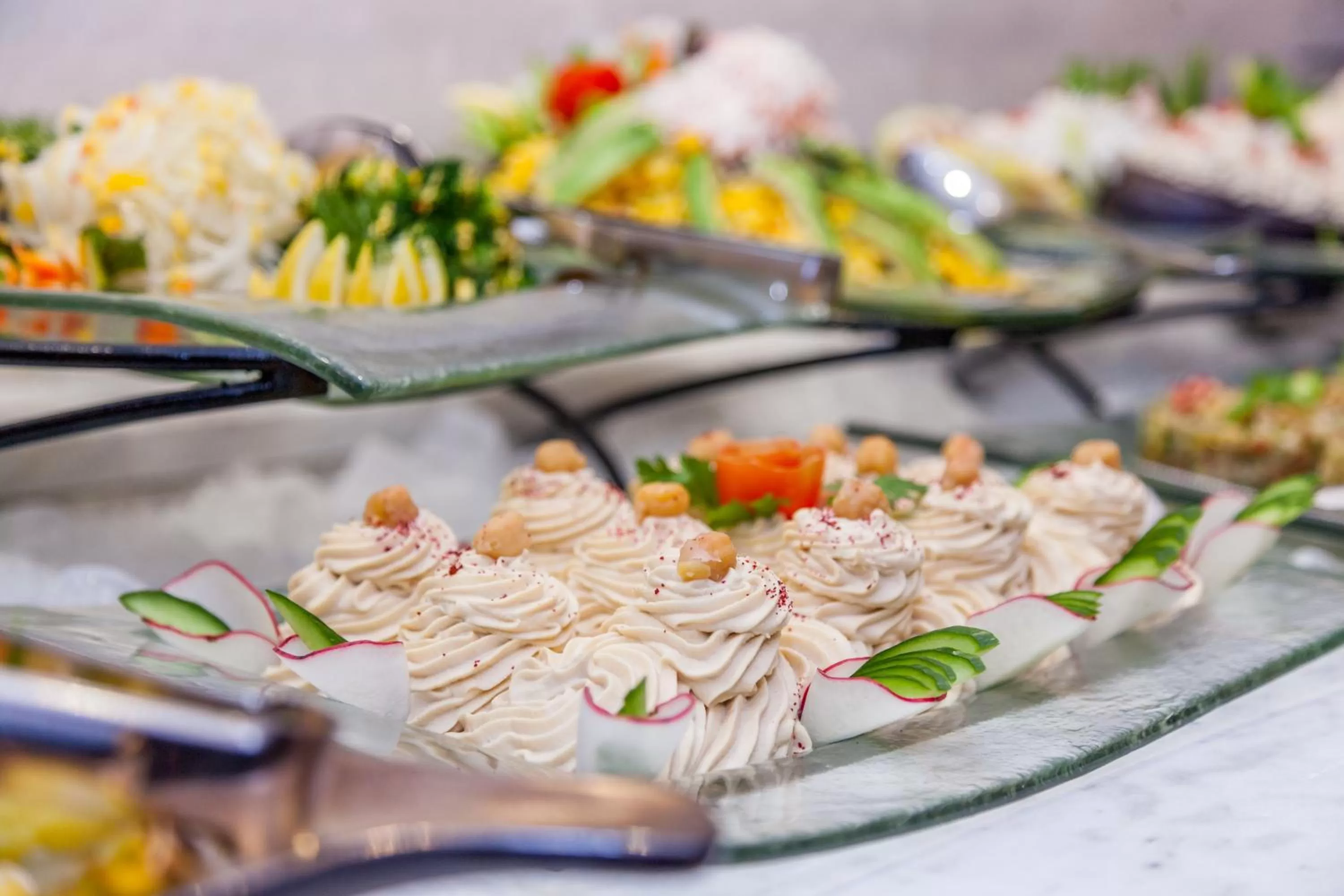 Food in Harir Palace Hotel