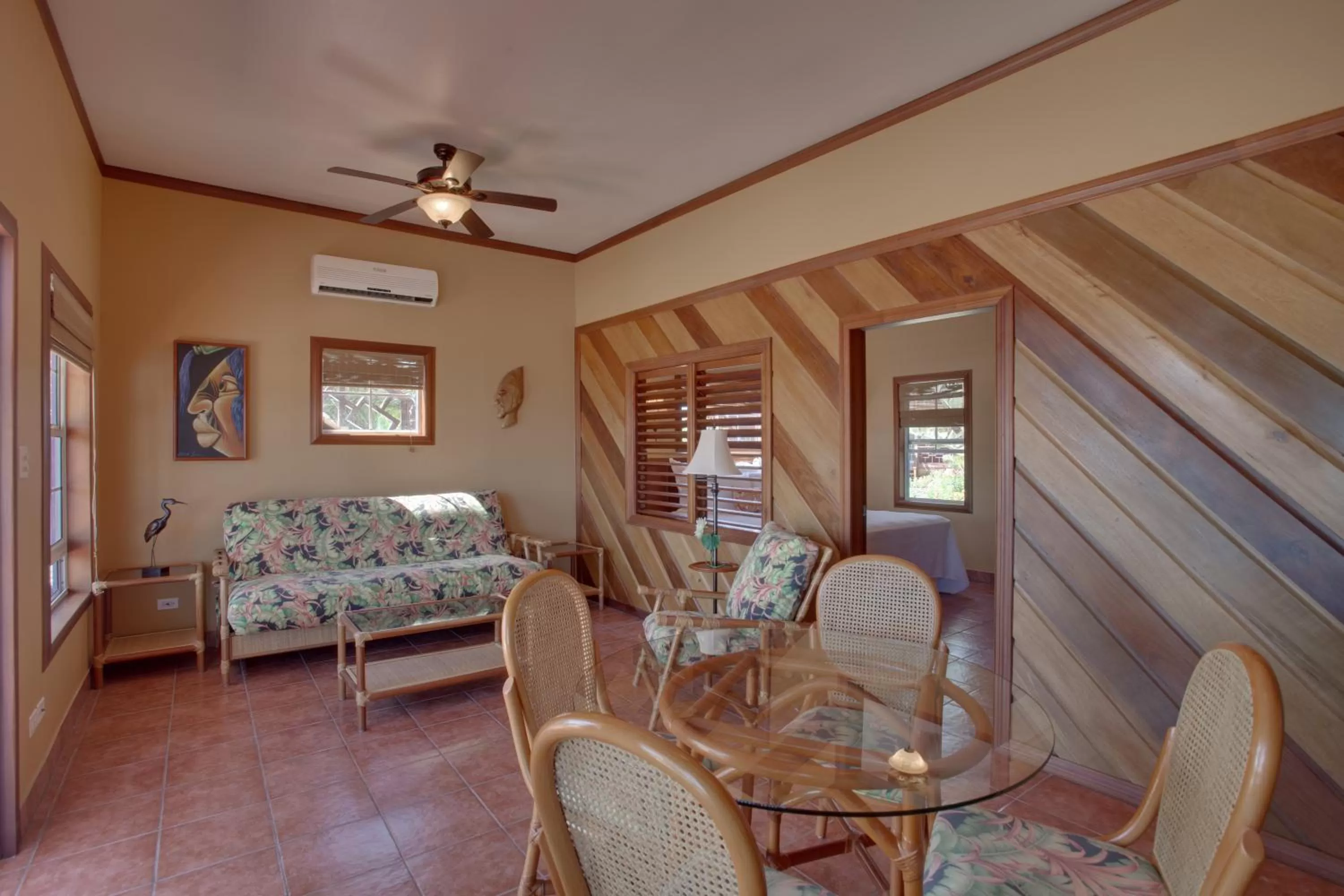 Living room in X'tan Ha- The Waterfront