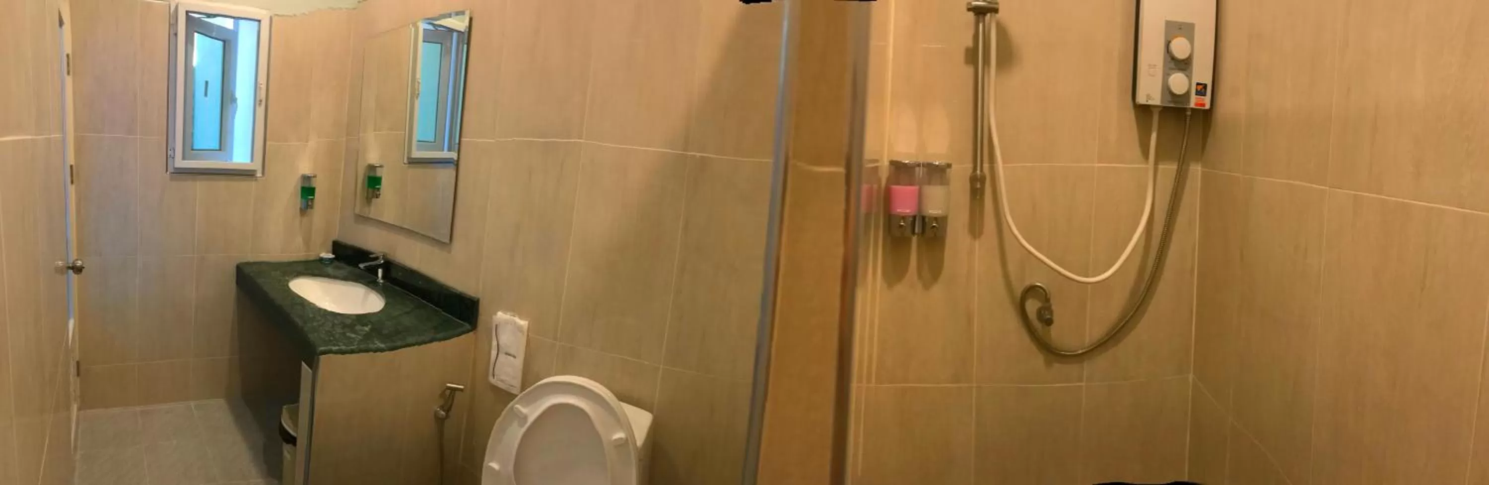 Shower in Sea-Sun Bungalow & Resort