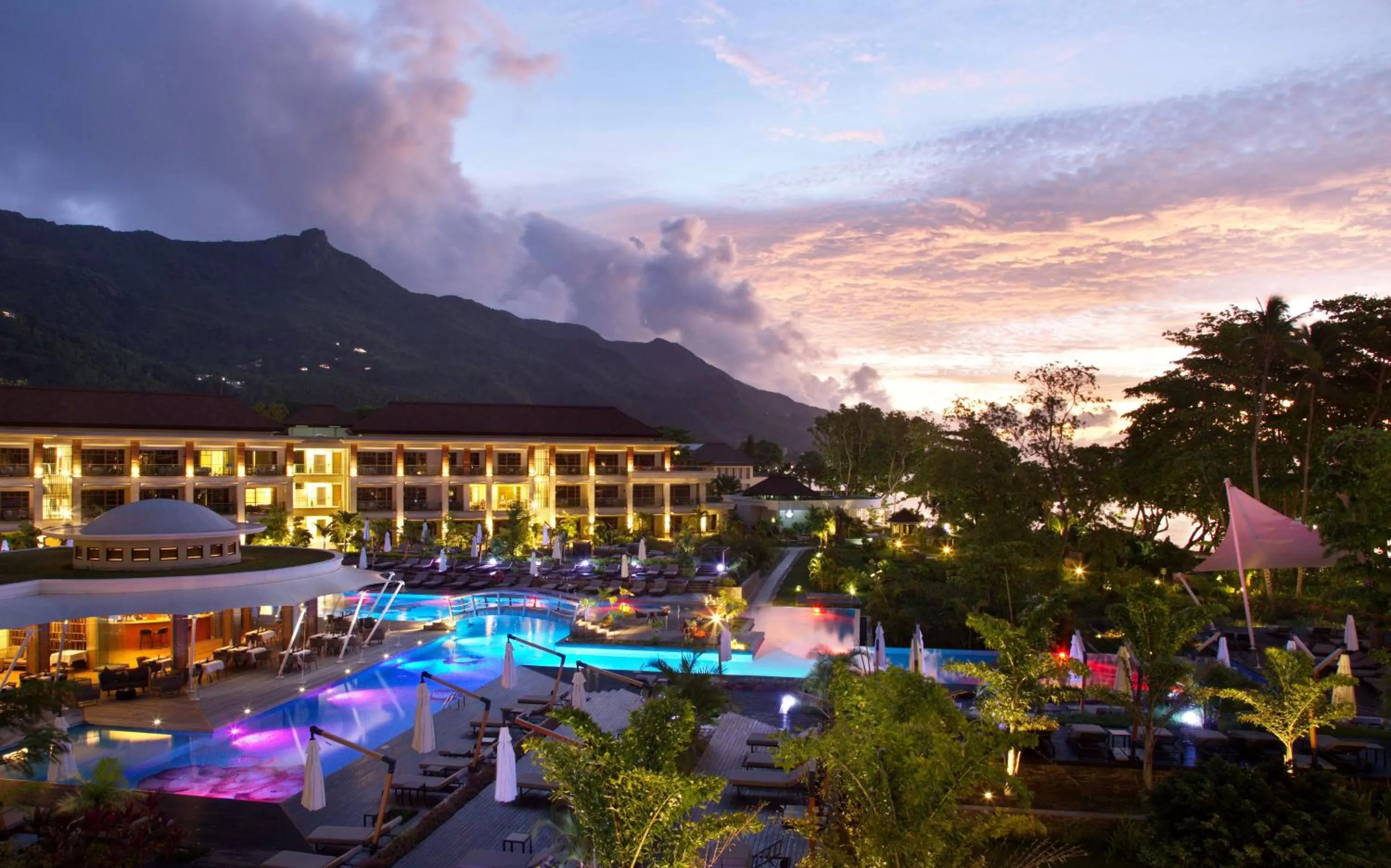 Swimming pool in Savoy Seychelles Resort & Spa