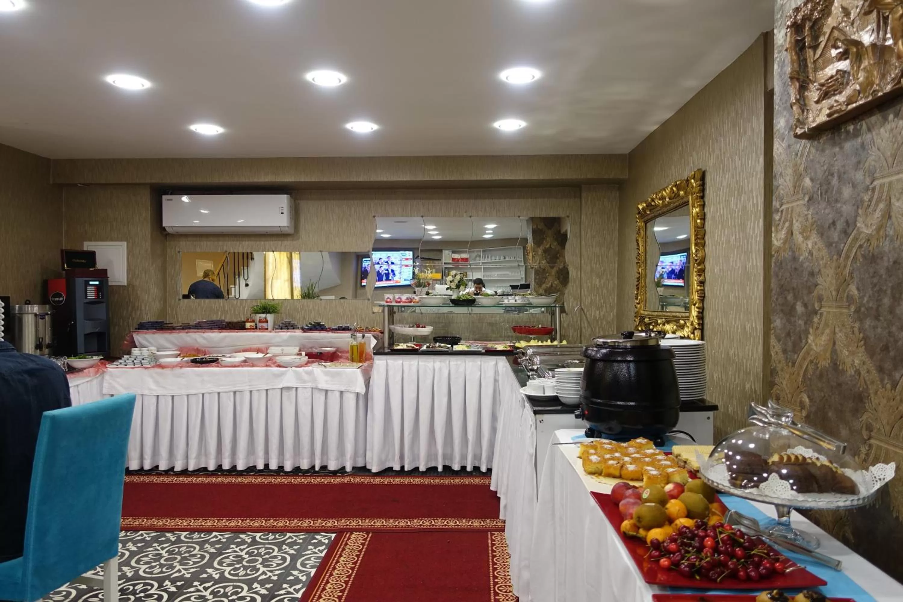 Food close-up in Diamond Royal Hotel