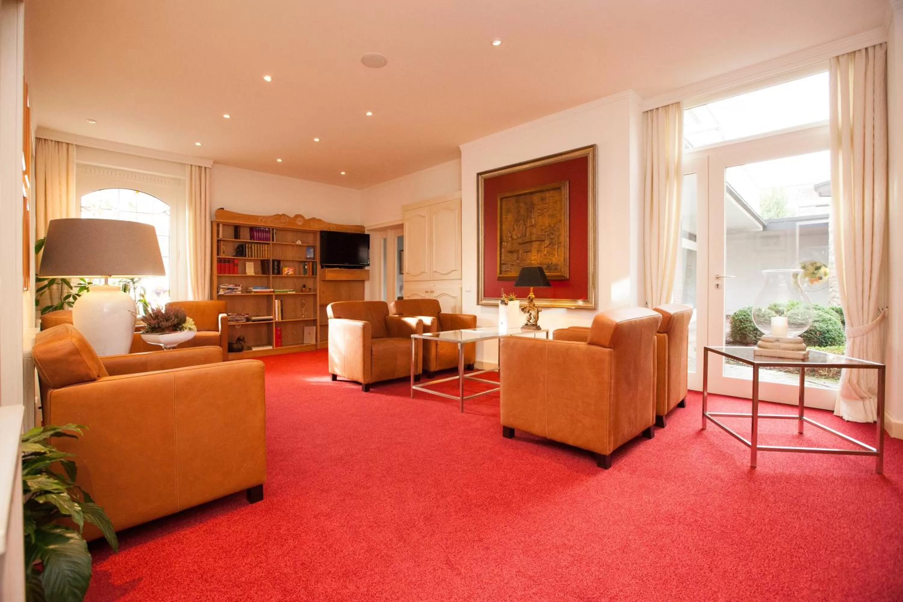 Library in Ferienhotel Haus Becker