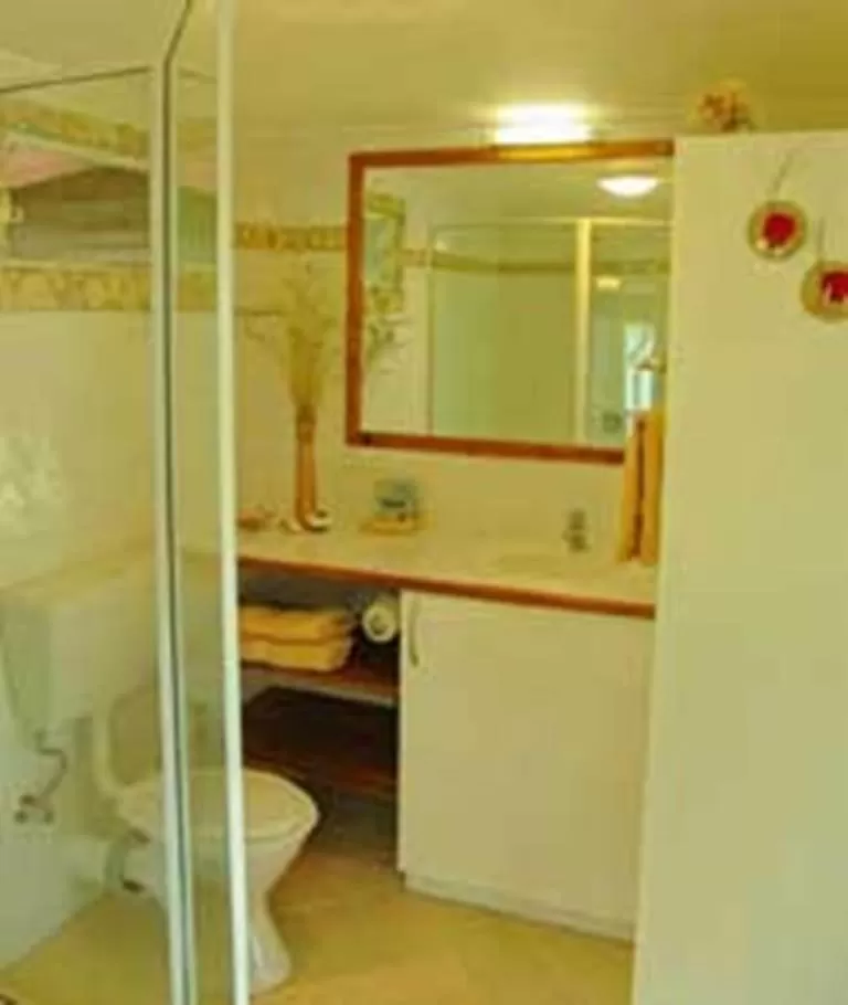 Bathroom in Seachange Lodge