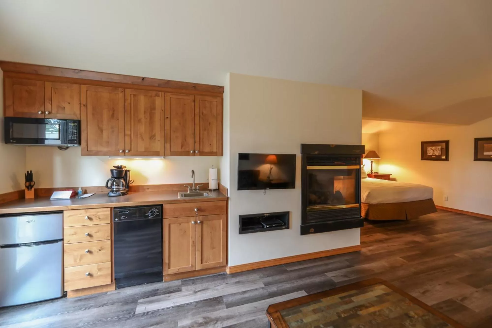 Kitchen or kitchenette in Meadow Lake Resort & Condos