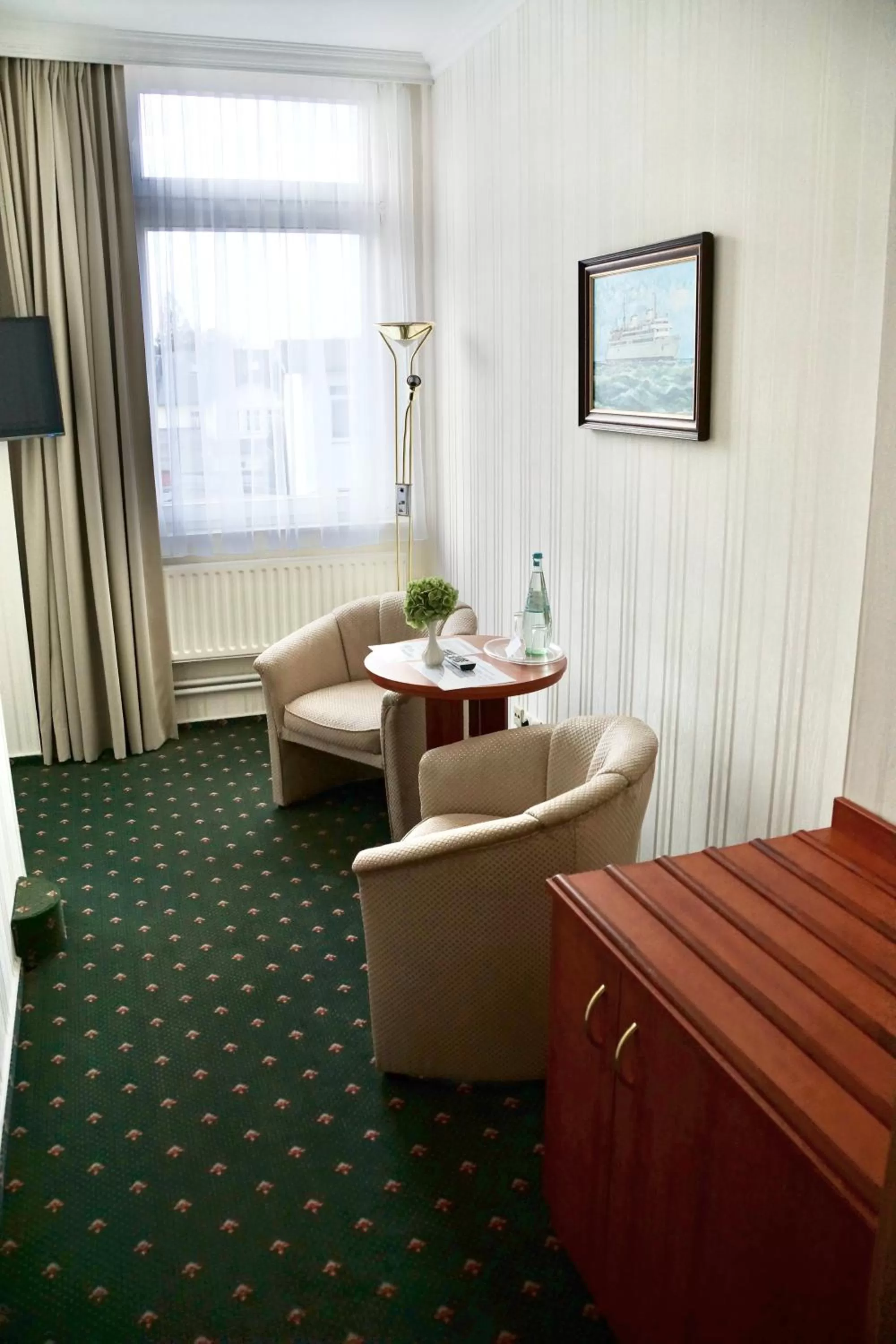 Seating area in Hotel Meereswelle - Anno 1875