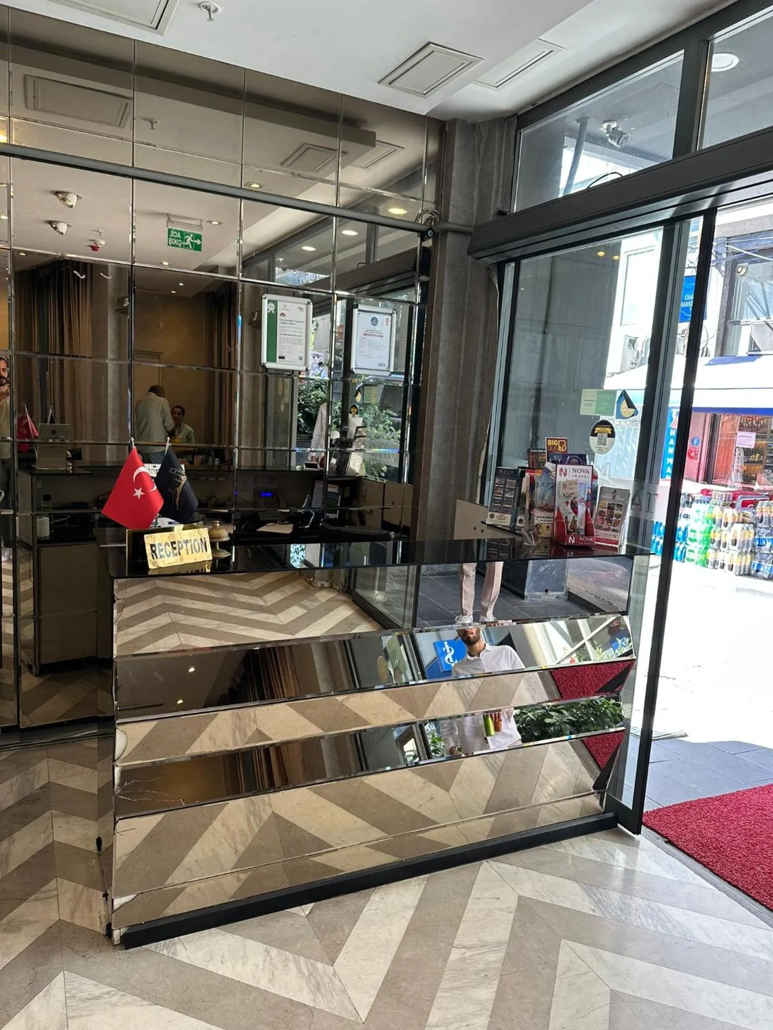 Lobby or reception in TK Taxim Bosphorus Hotel