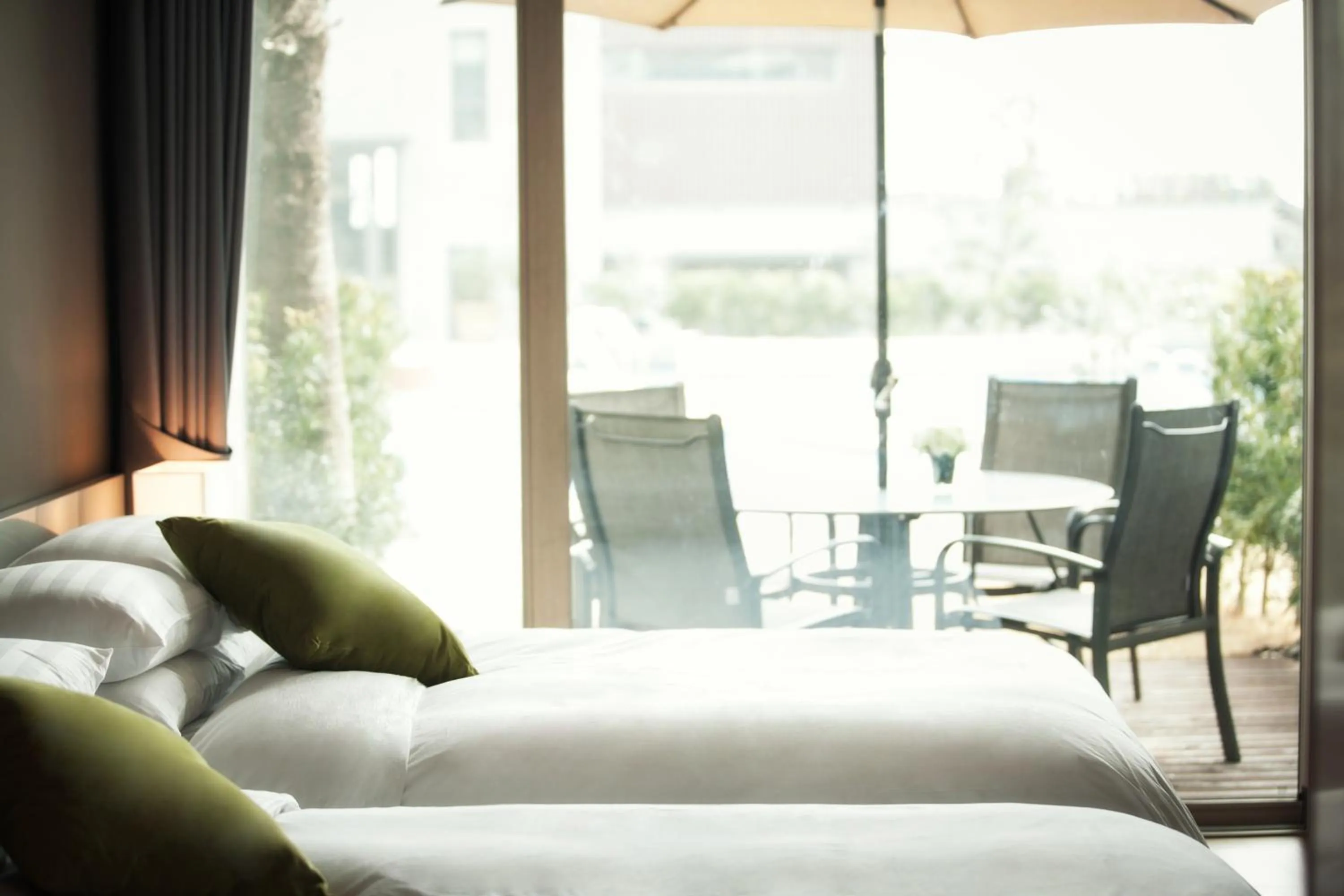 Patio, Bed in The Grand Sumorum