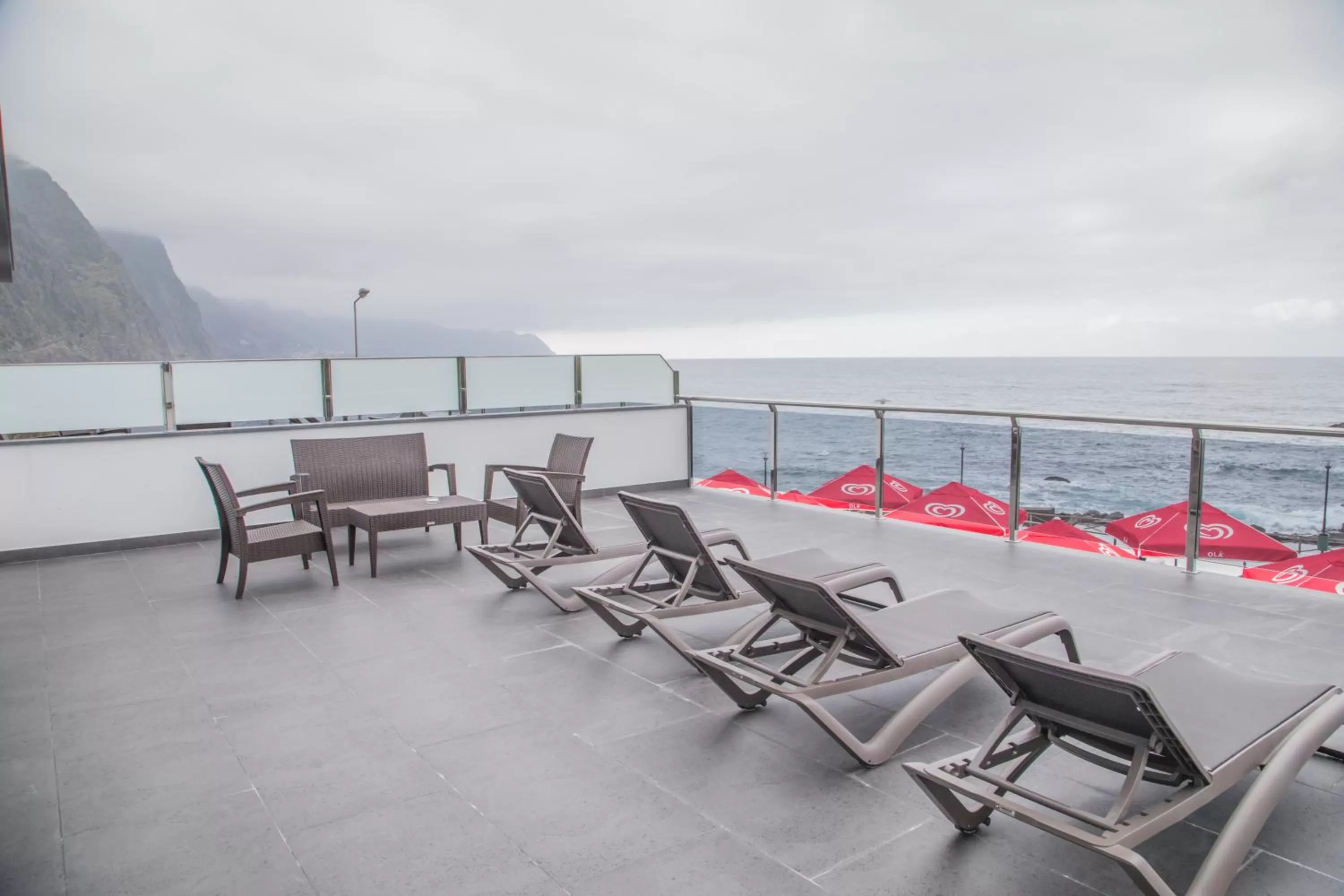 Balcony/Terrace in Calamar Hotel