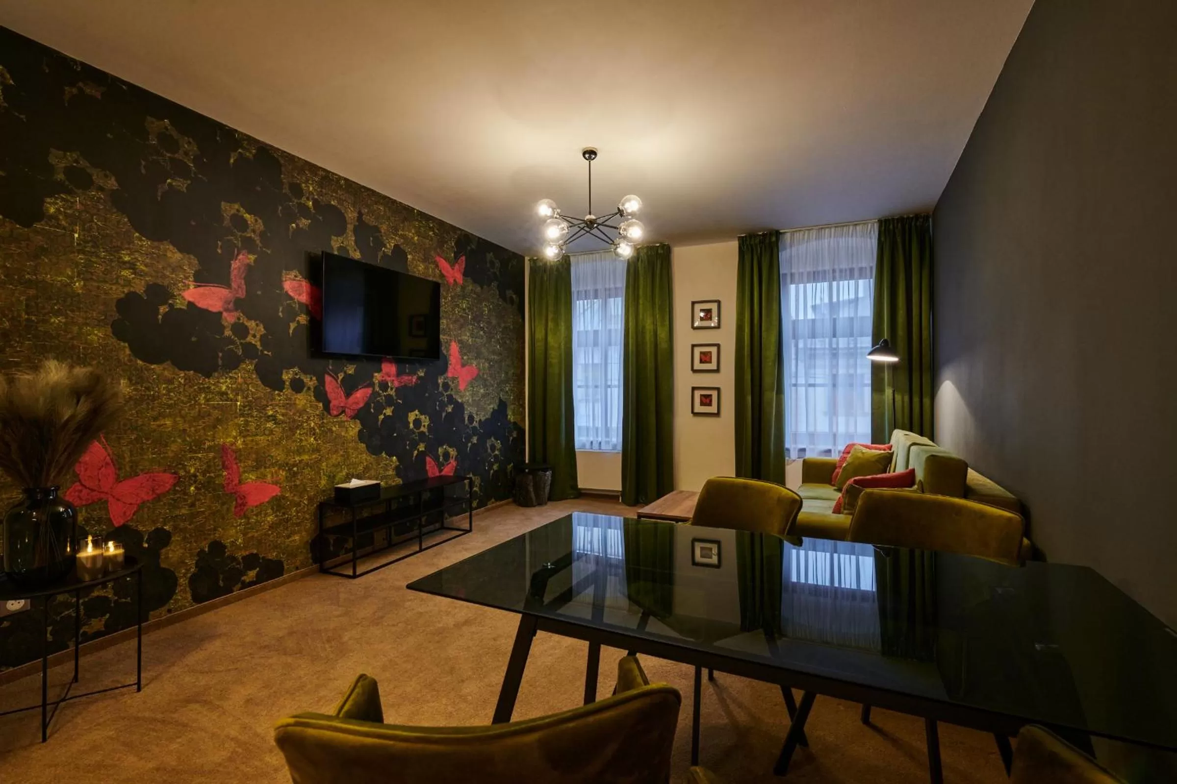 Living room in Hotel Alfréd a Hermína