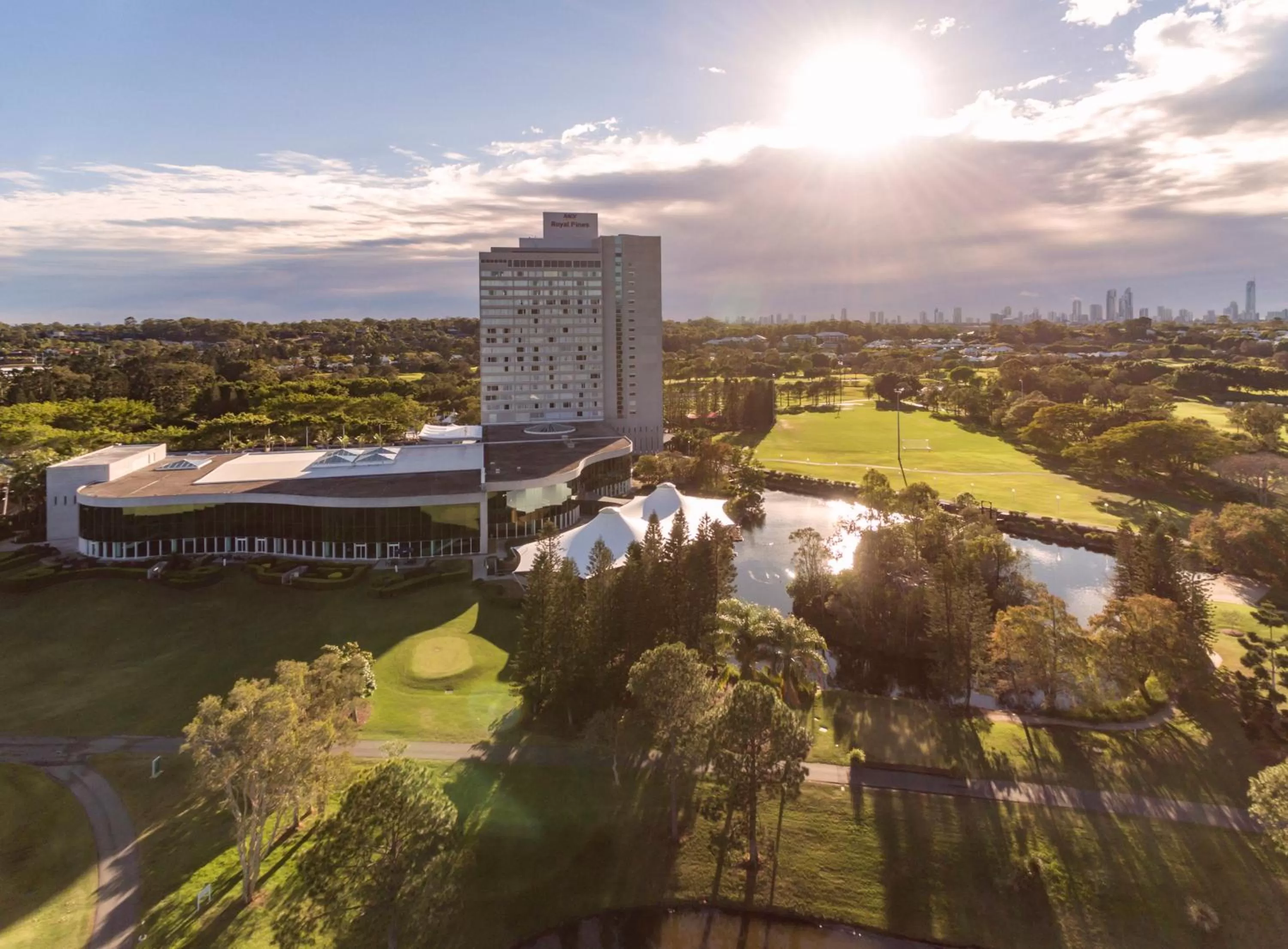 Property building in RACV Royal Pines Resort Gold Coast