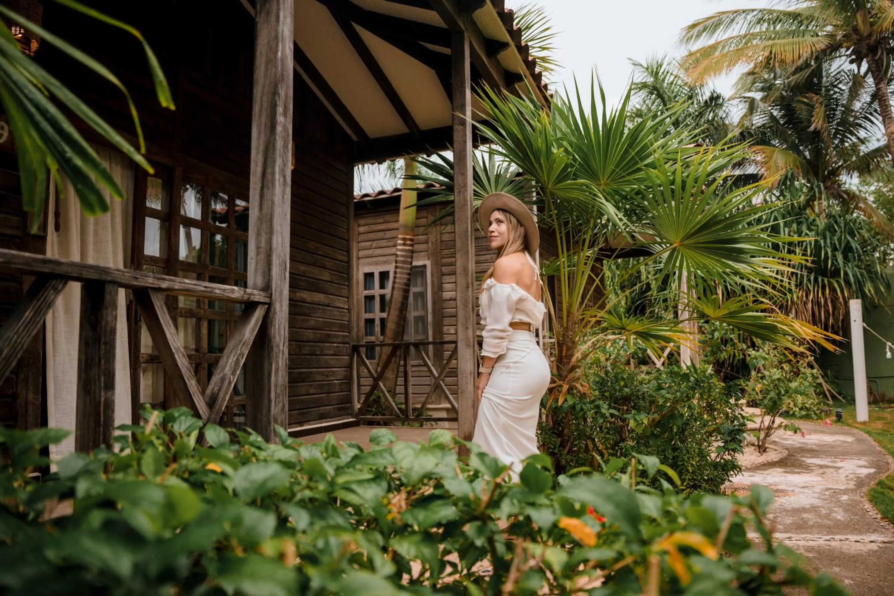 Balcony/Terrace in Petit Lafitte Beach Front Hotel & Bungalows