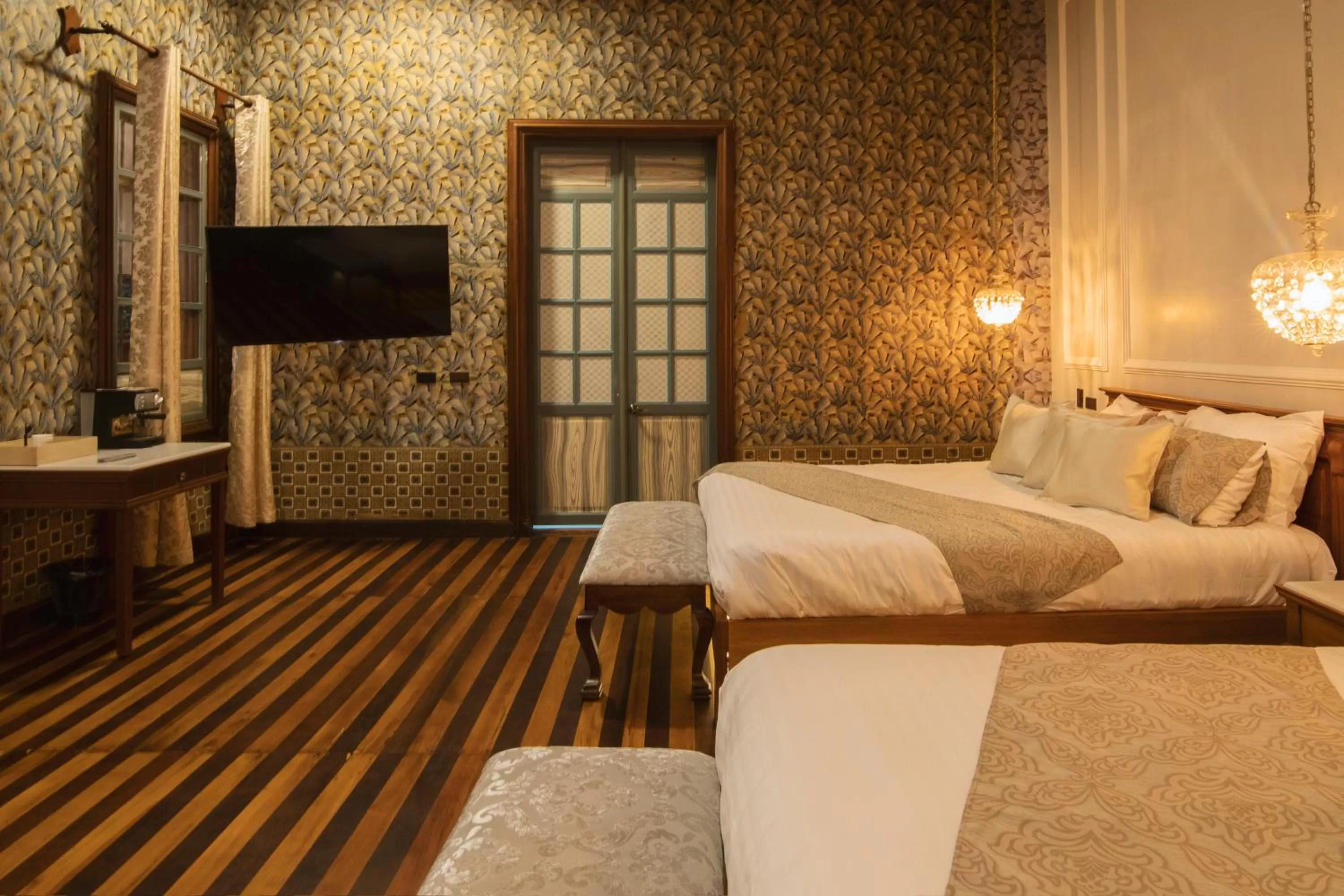 Bed in Casa Bolívar Hotel Museo