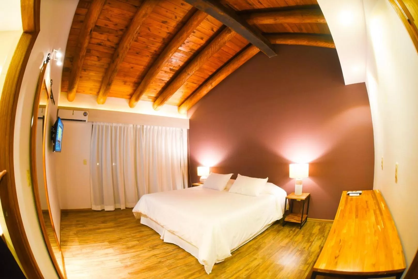 Bedroom, Bed in Hostería La Bordona