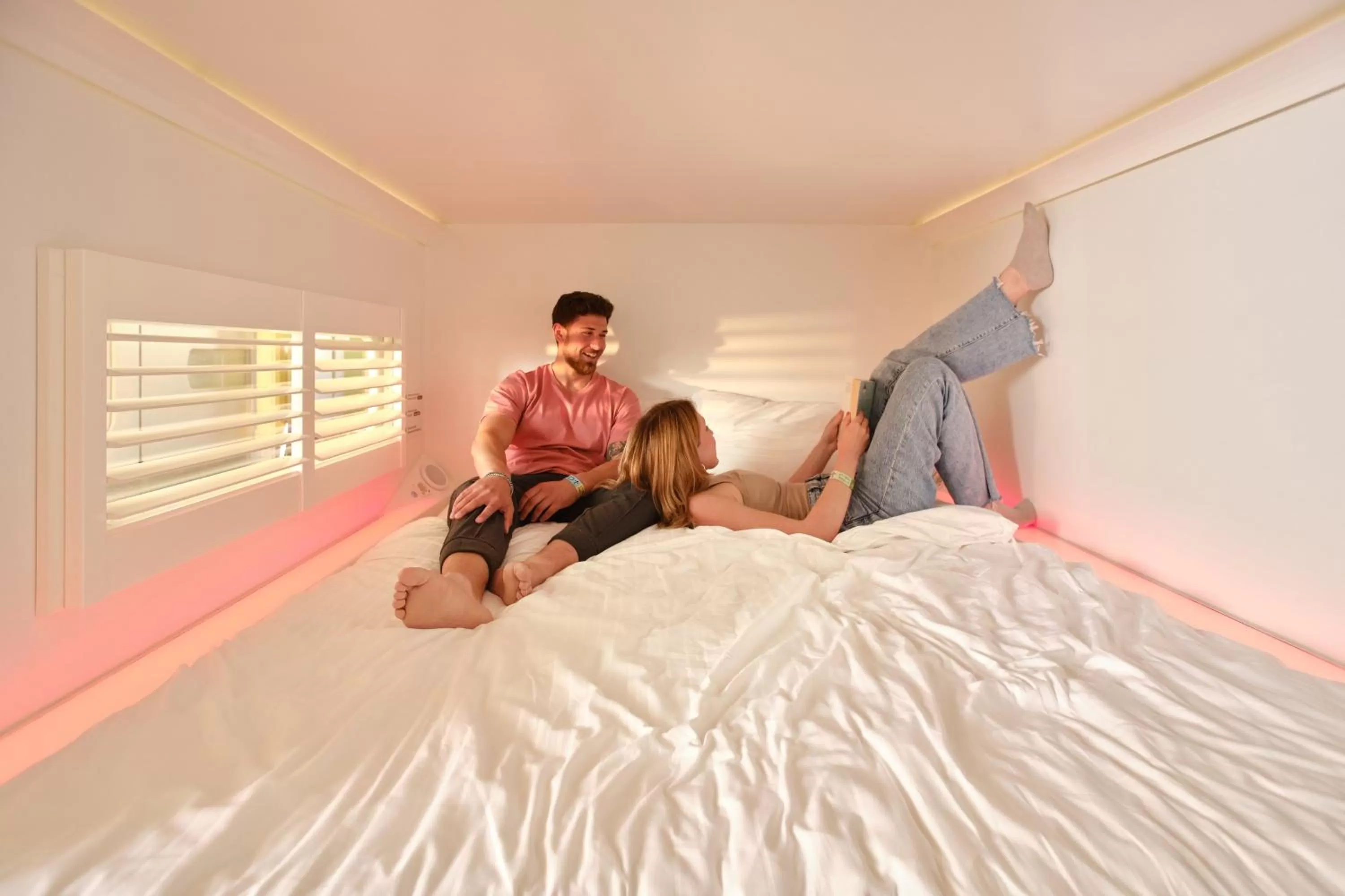 Bed in CityHub Rotterdam