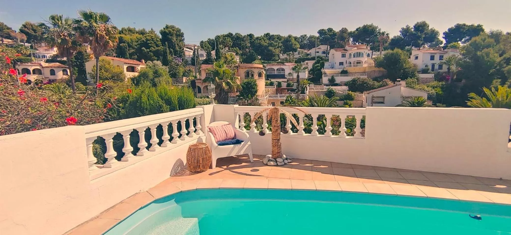 Swimming pool, Pool View in Casa Flamingo