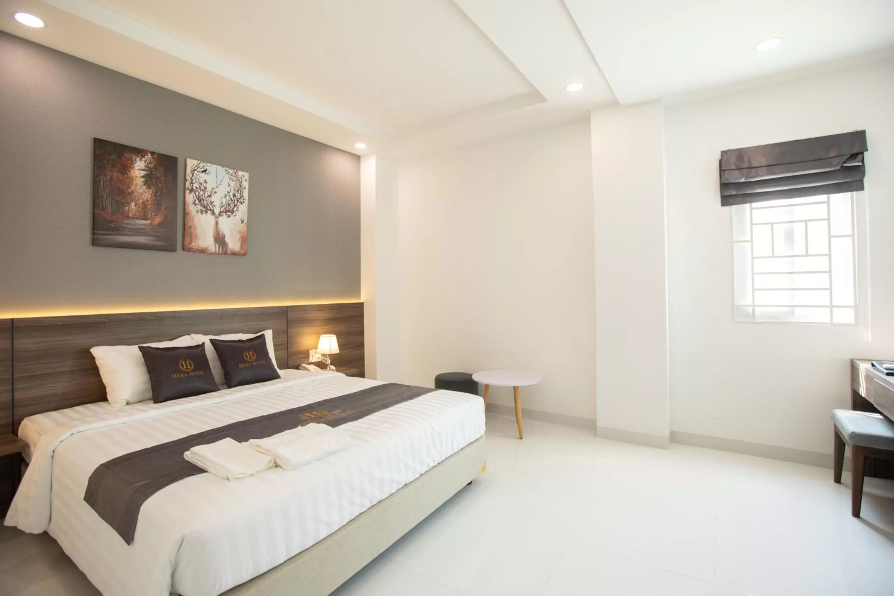 Bed in Hera Hotel Airport