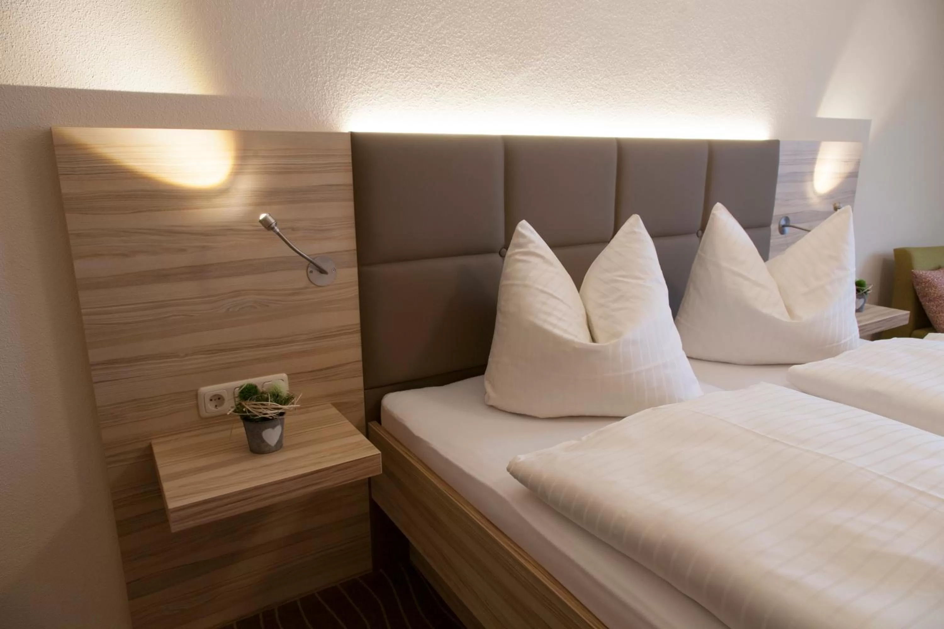 Decorative detail, Bed in Hotel Straßhof