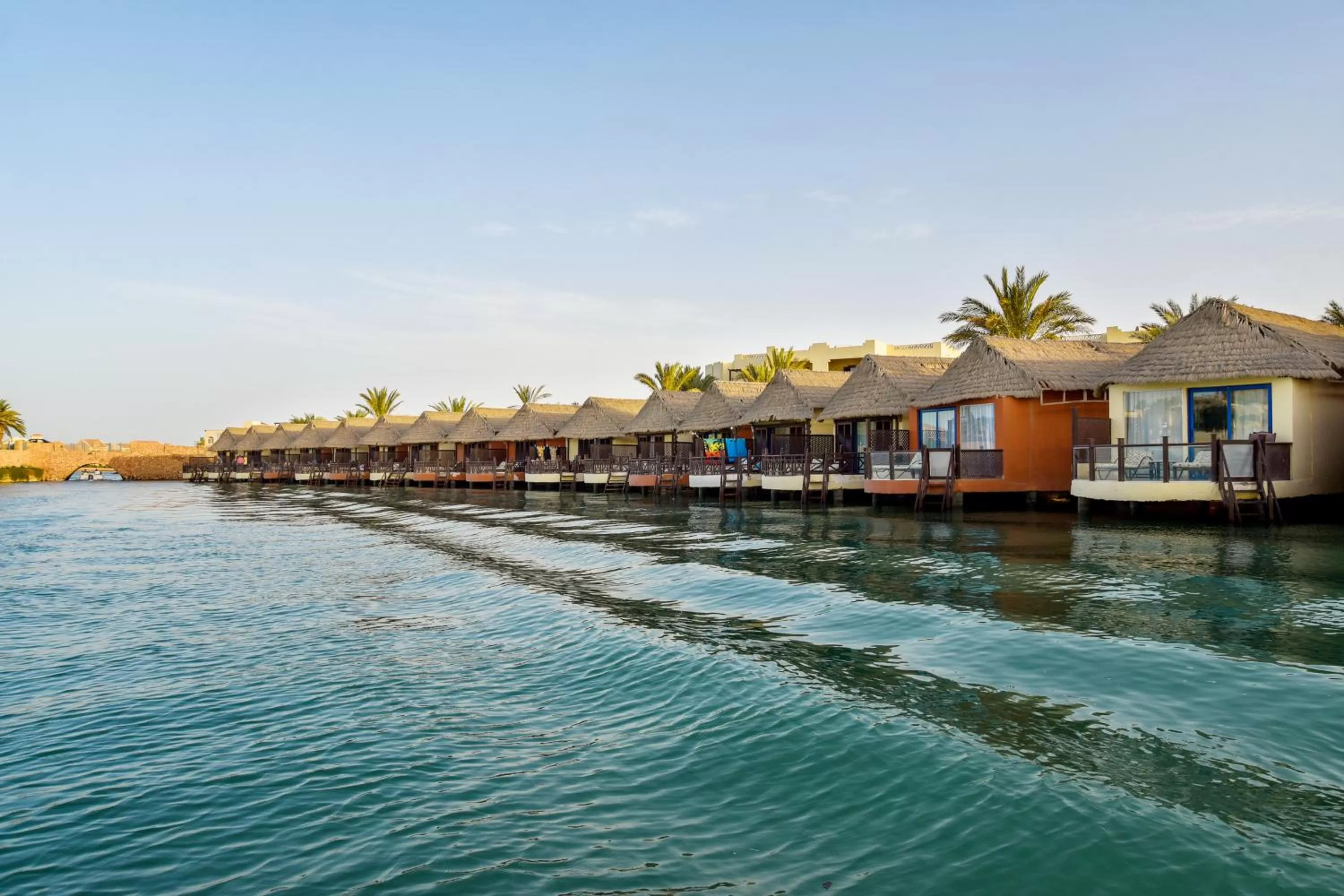 Lake view in Panorama Bungalows Resort El Gouna