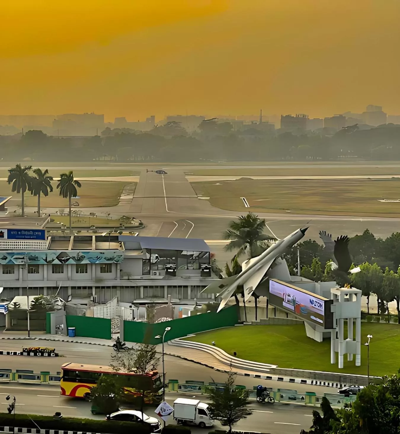 Quiet street view in Empyrean Dhaka City Centre