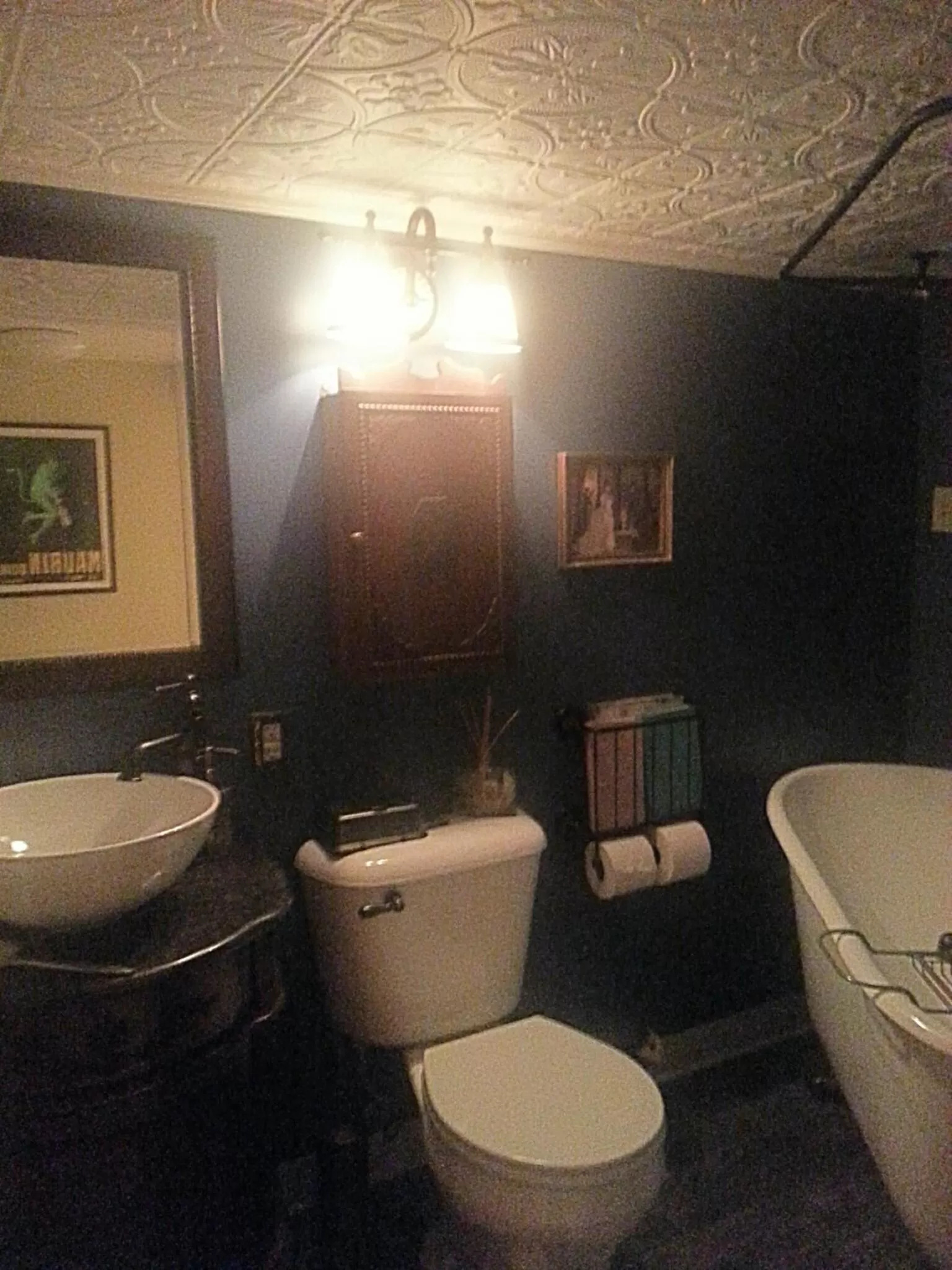 Bathroom in The Pines of Dresden
