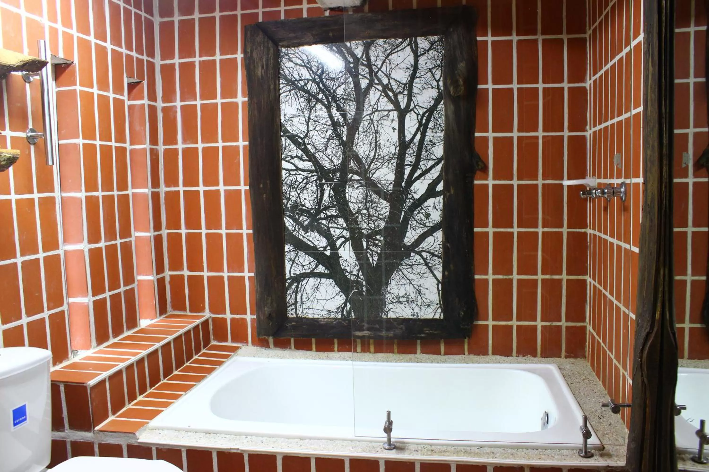 Bathroom in Finca Campestre La Adelita B&B