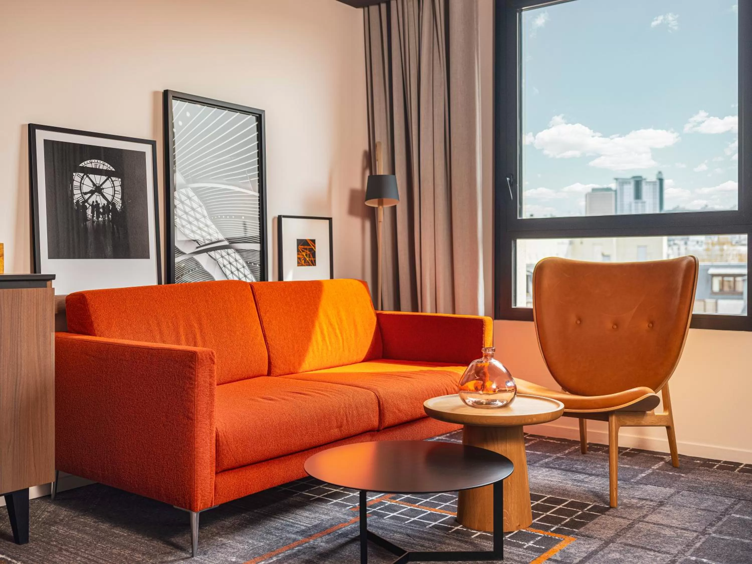 Seating area in Novotel Paris Vaugirard Montparnasse