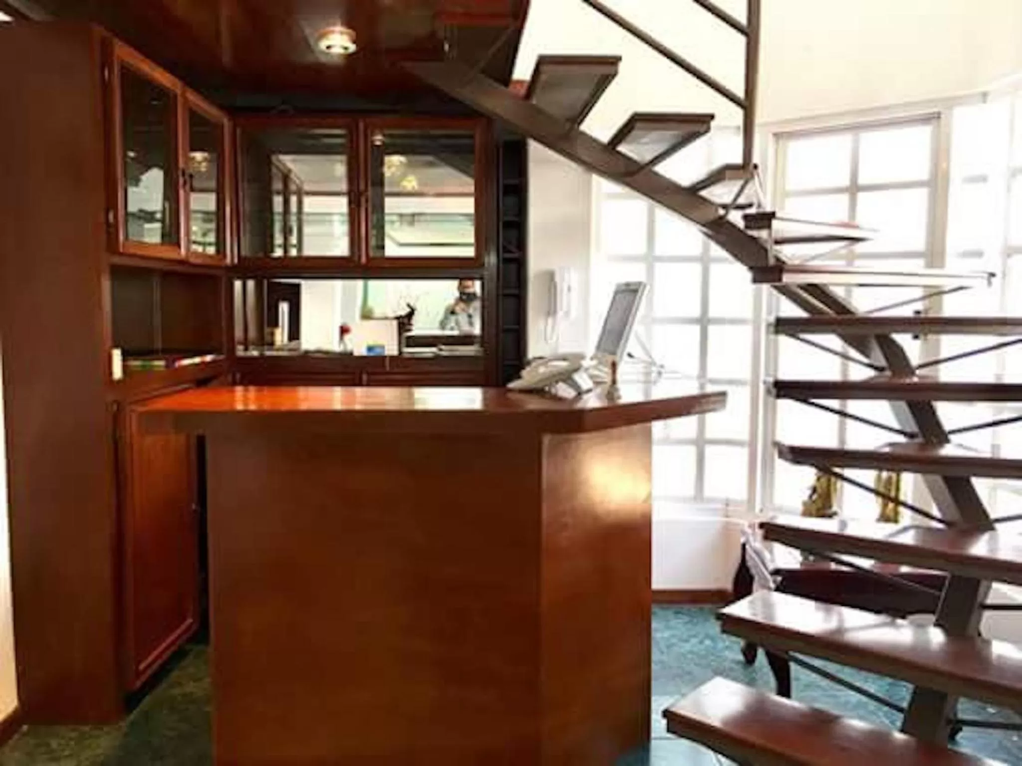 Lobby or reception in La Aurora Hotel Like Home