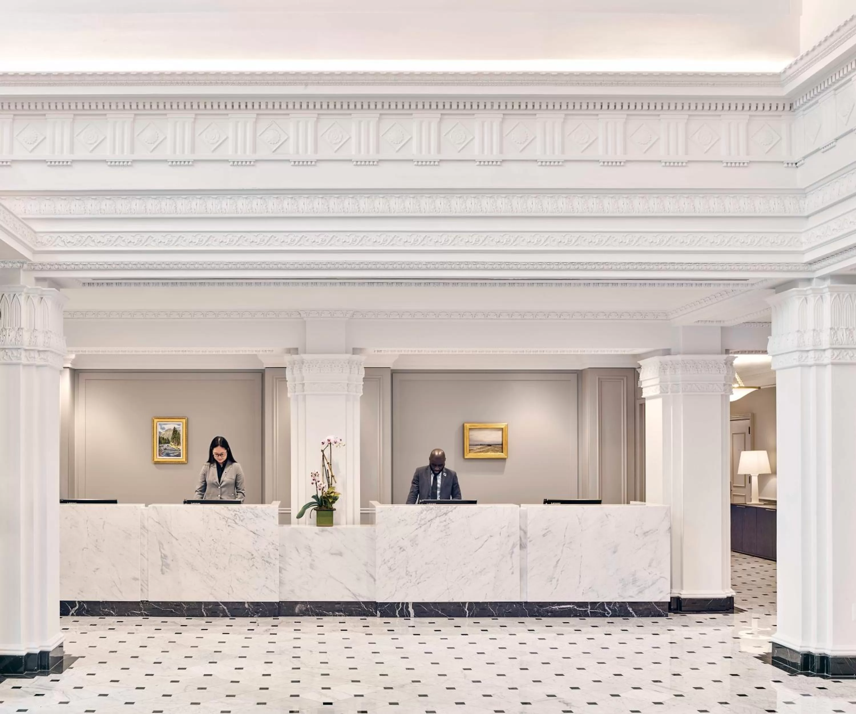 Lobby or reception in Hamilton Hotel - Washington DC