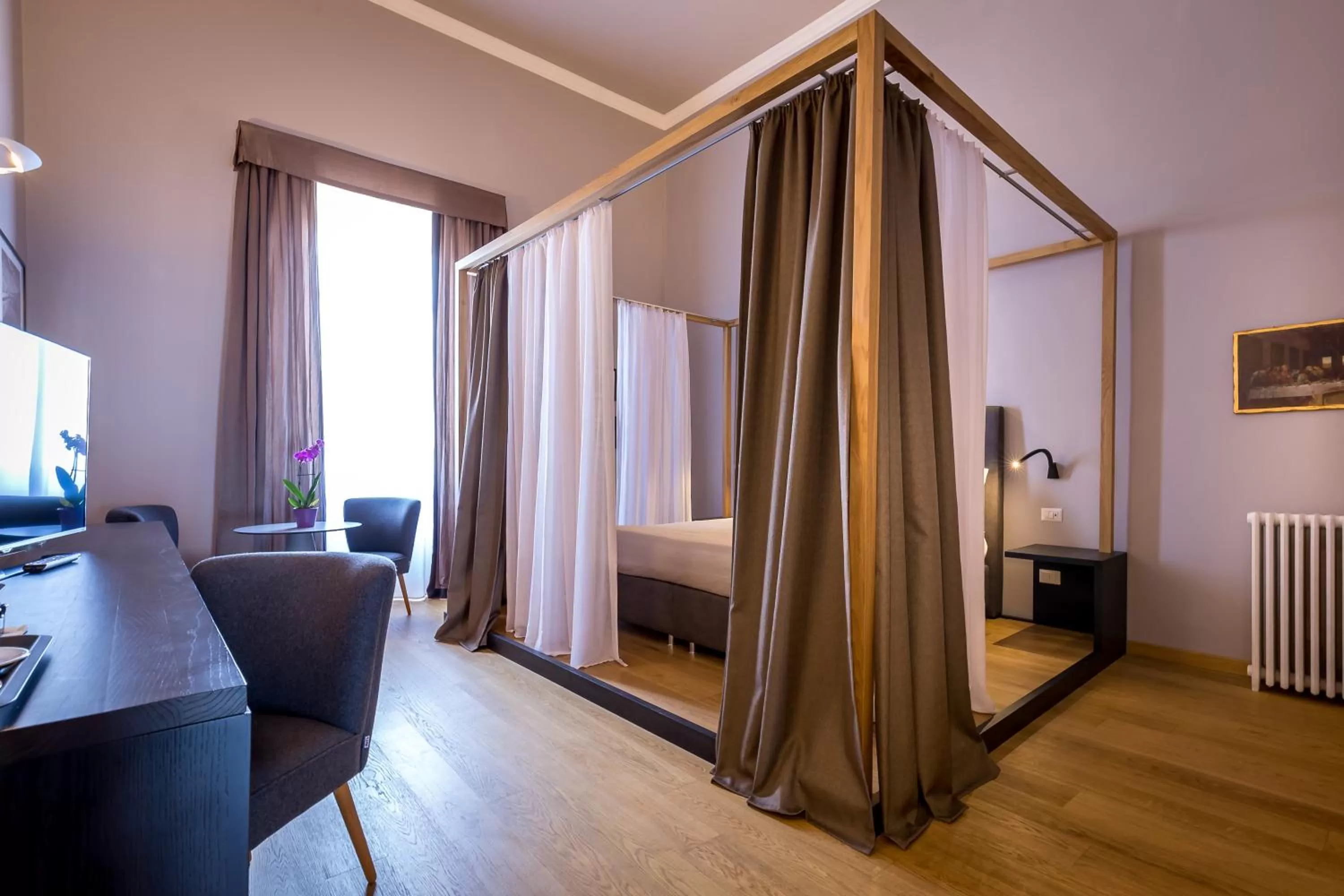 River view, Bed in La Torre del Cestello - Residenza d'epoca