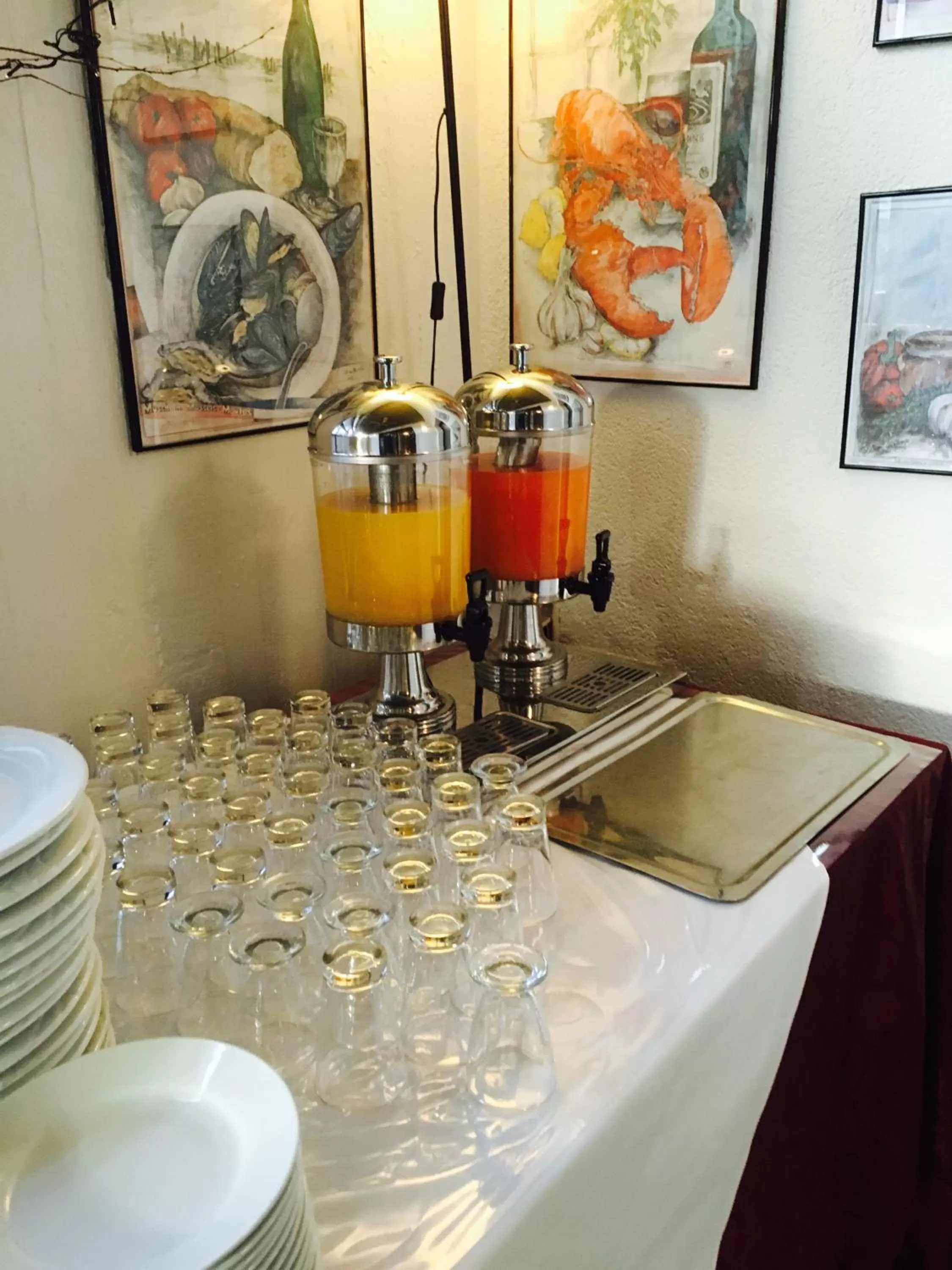 Non alcoholic drinks in Hotel Corsten