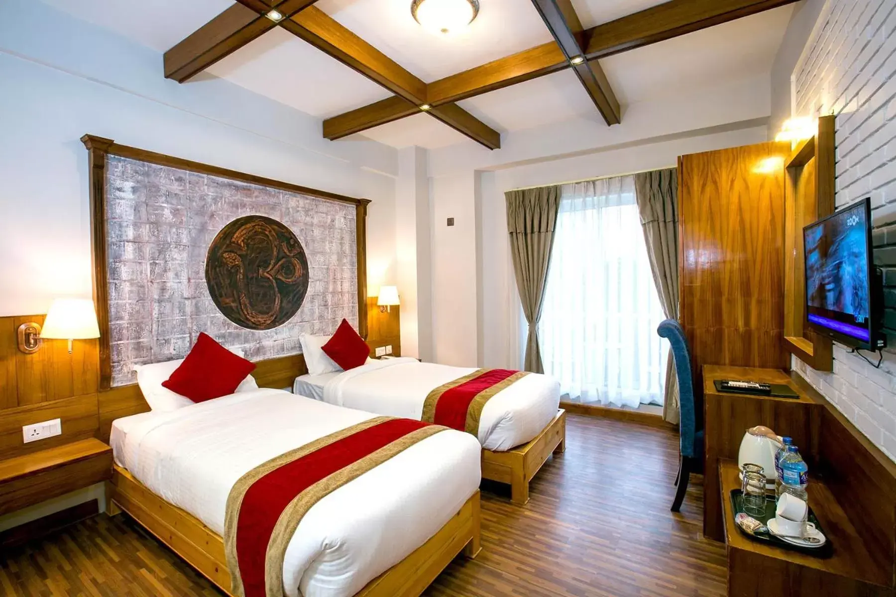 Deluxe Single Room with Balcony - single occupancy in Beautiful Kathmandu Hotel Deluxe Single Room with Balcony - single occupancy in Beautiful Kathmandu Hotel