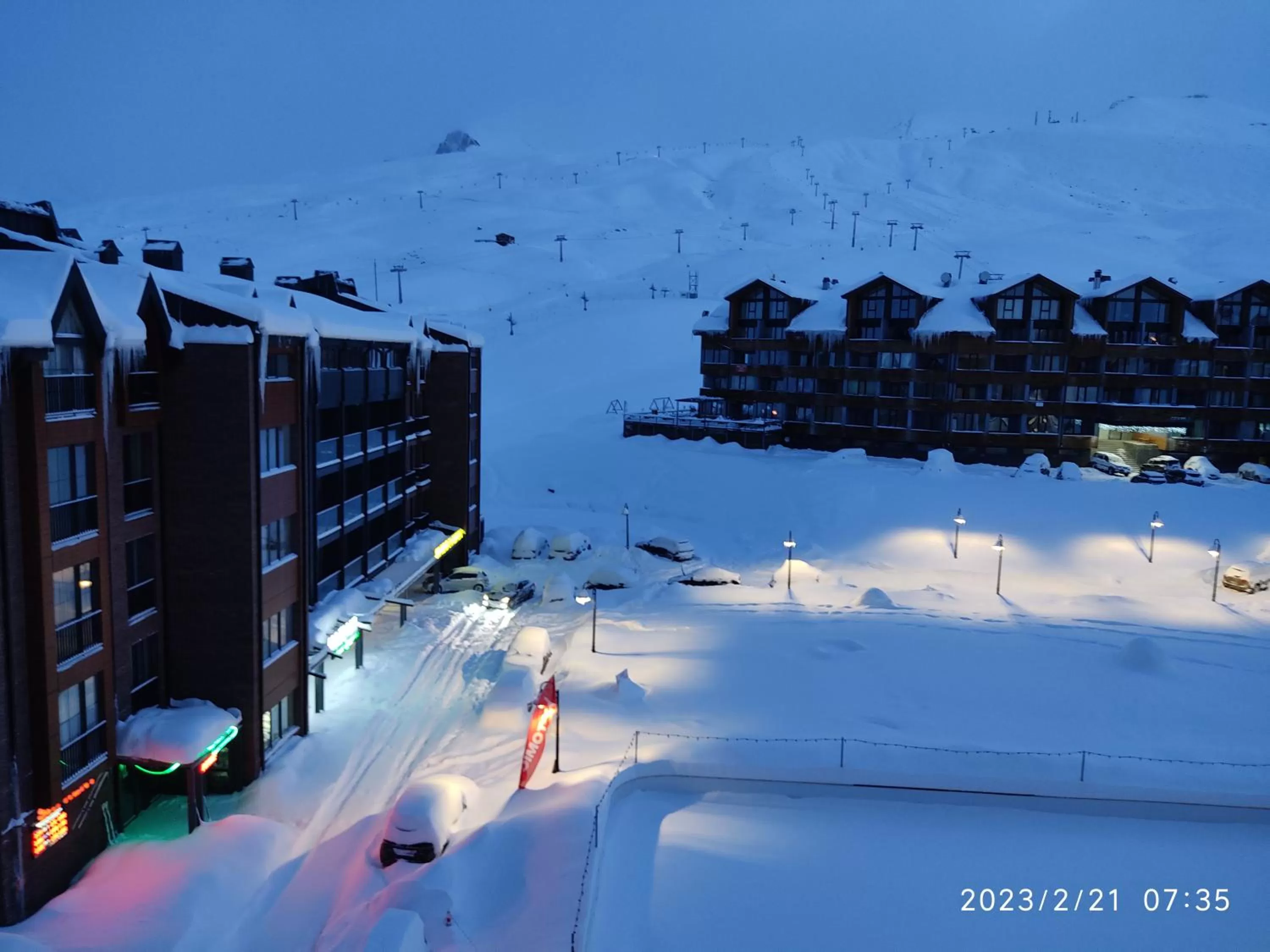 Winter in Frozen View New Gudauri