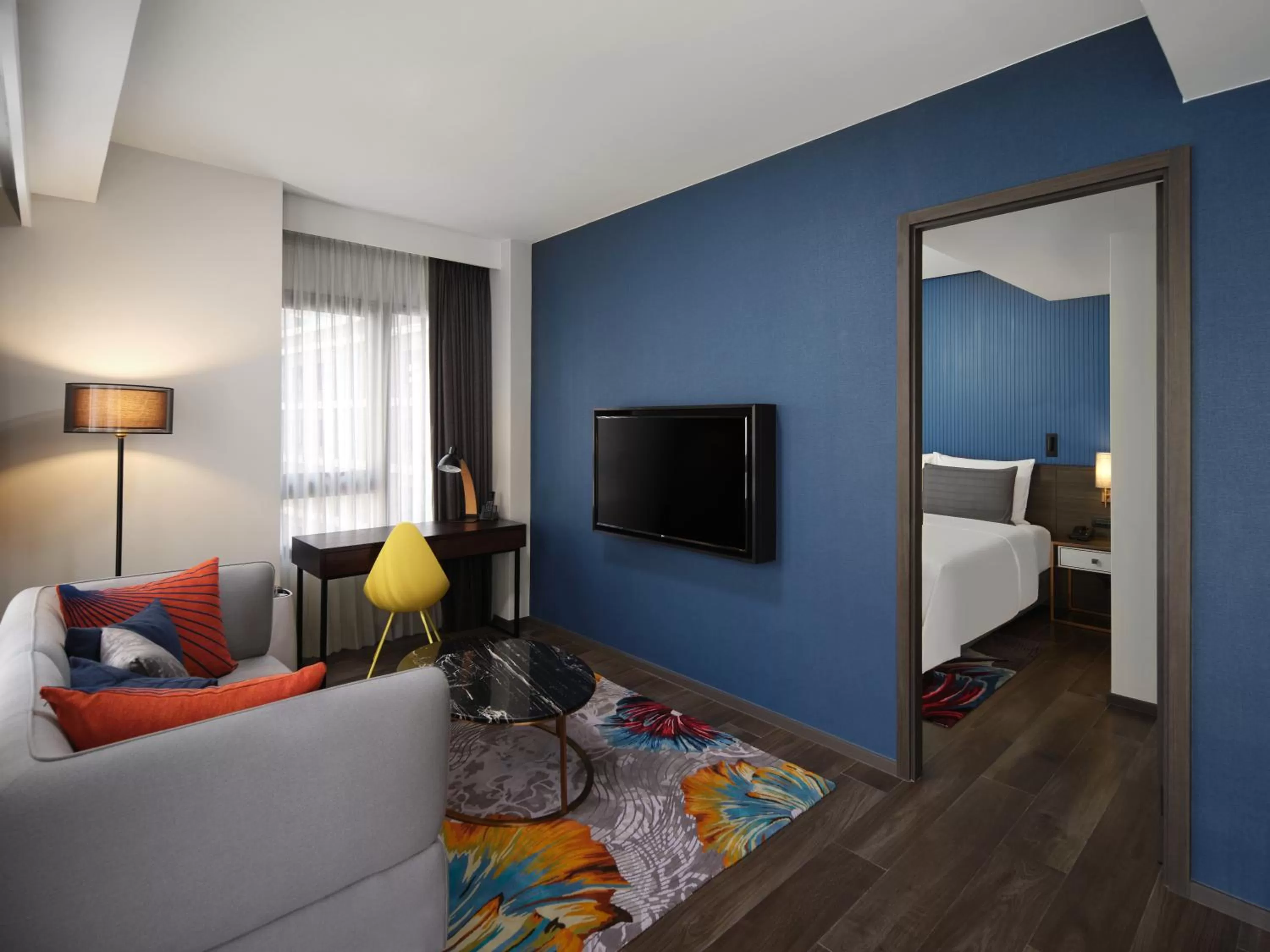 Living room, Bed in Sindhorn Midtown Hotel Bangkok, Vignette Collection by IHG