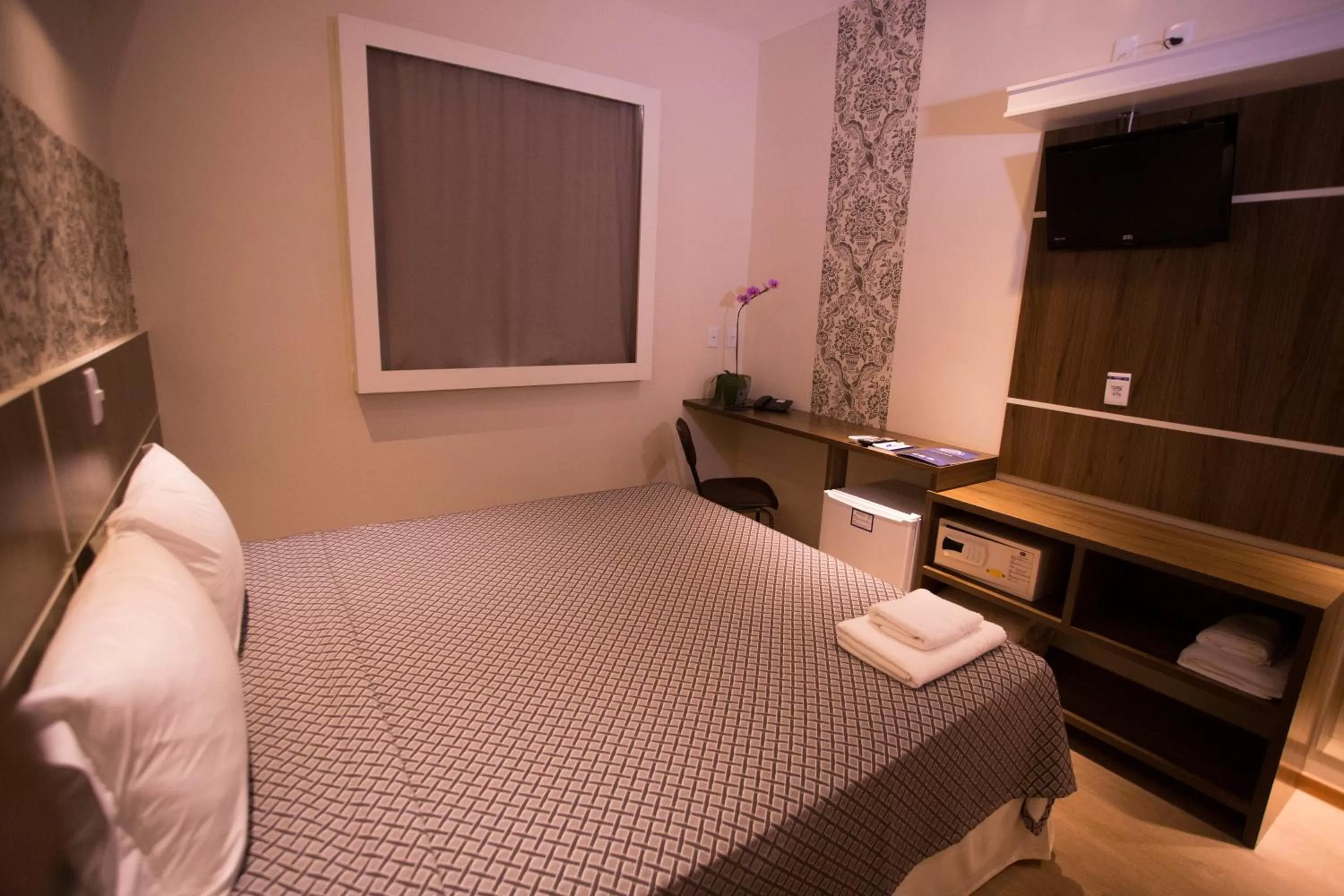 Bed in Druds Hotel Hortolândia