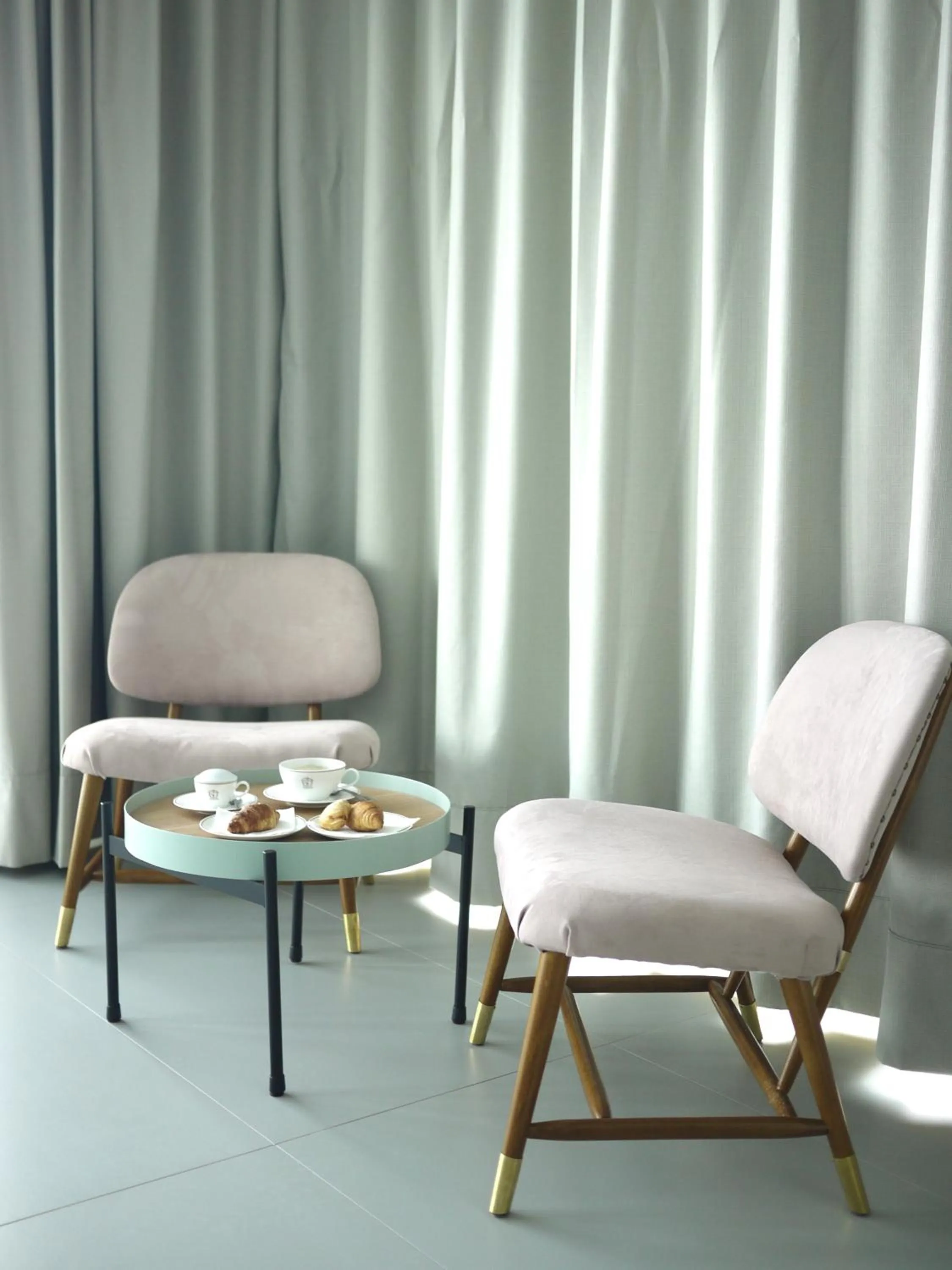 Decorative detail in Reginna Palace Hotel