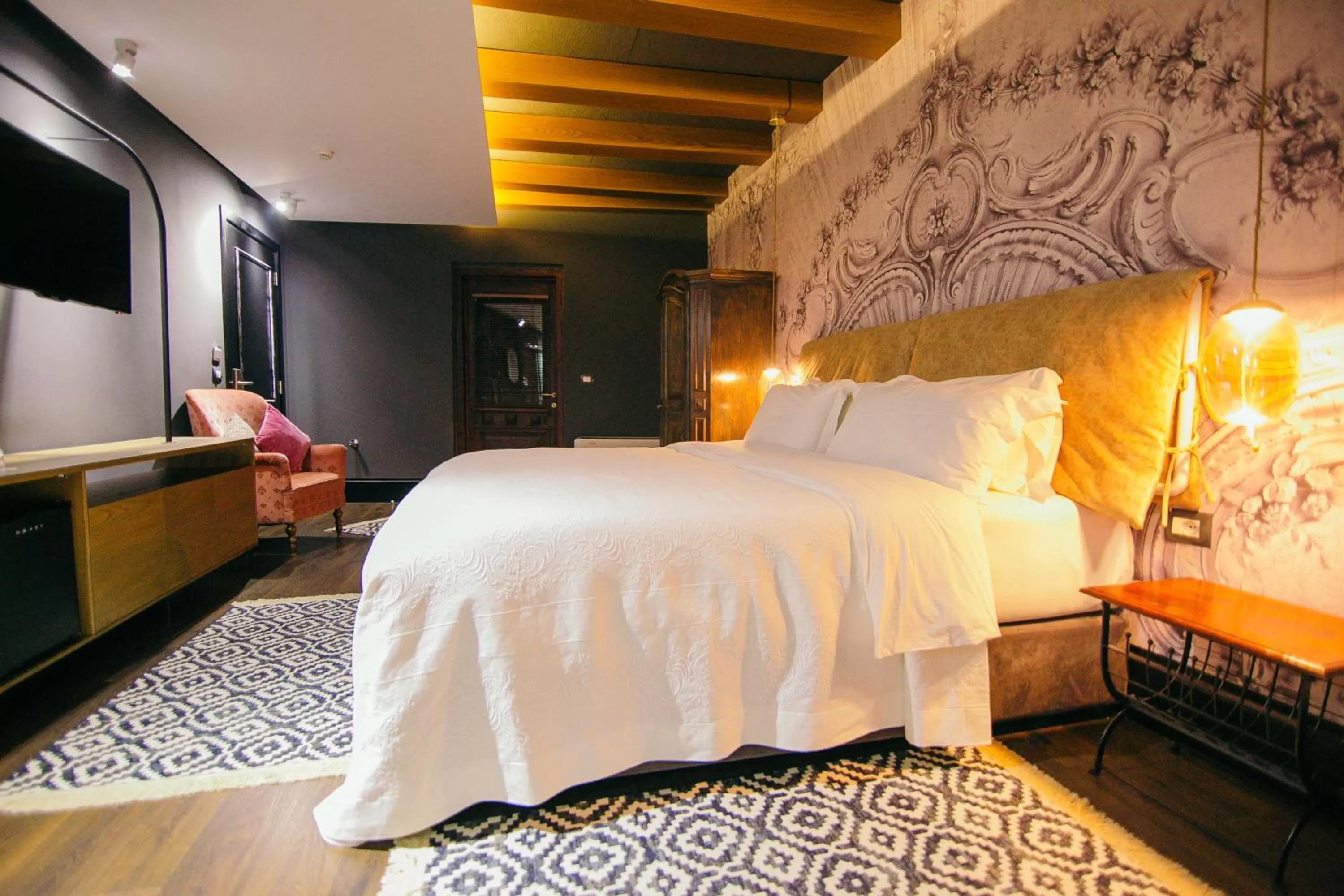 Bed in Cathedral Boutique Hotel
